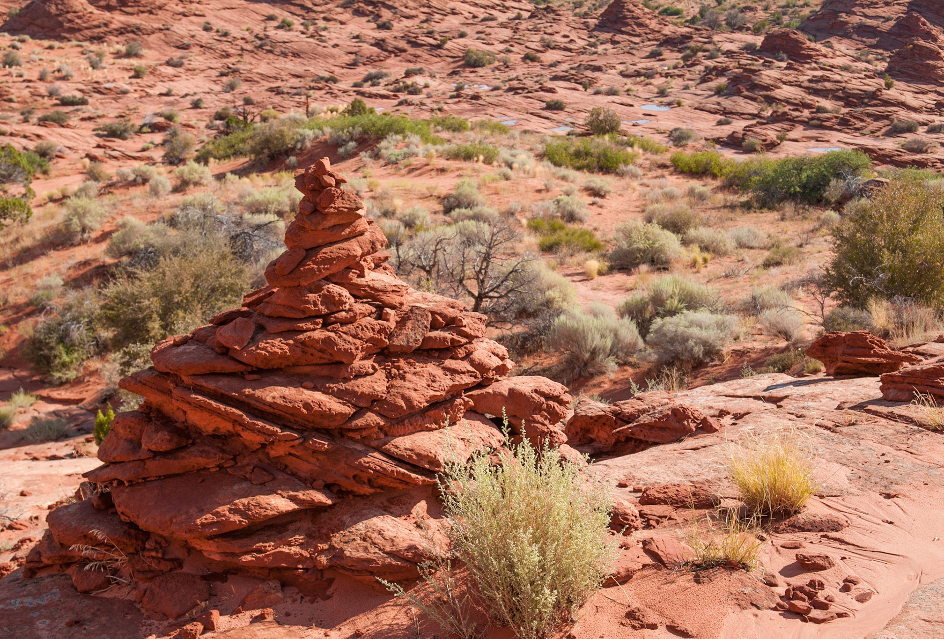 Cairns help guide the way