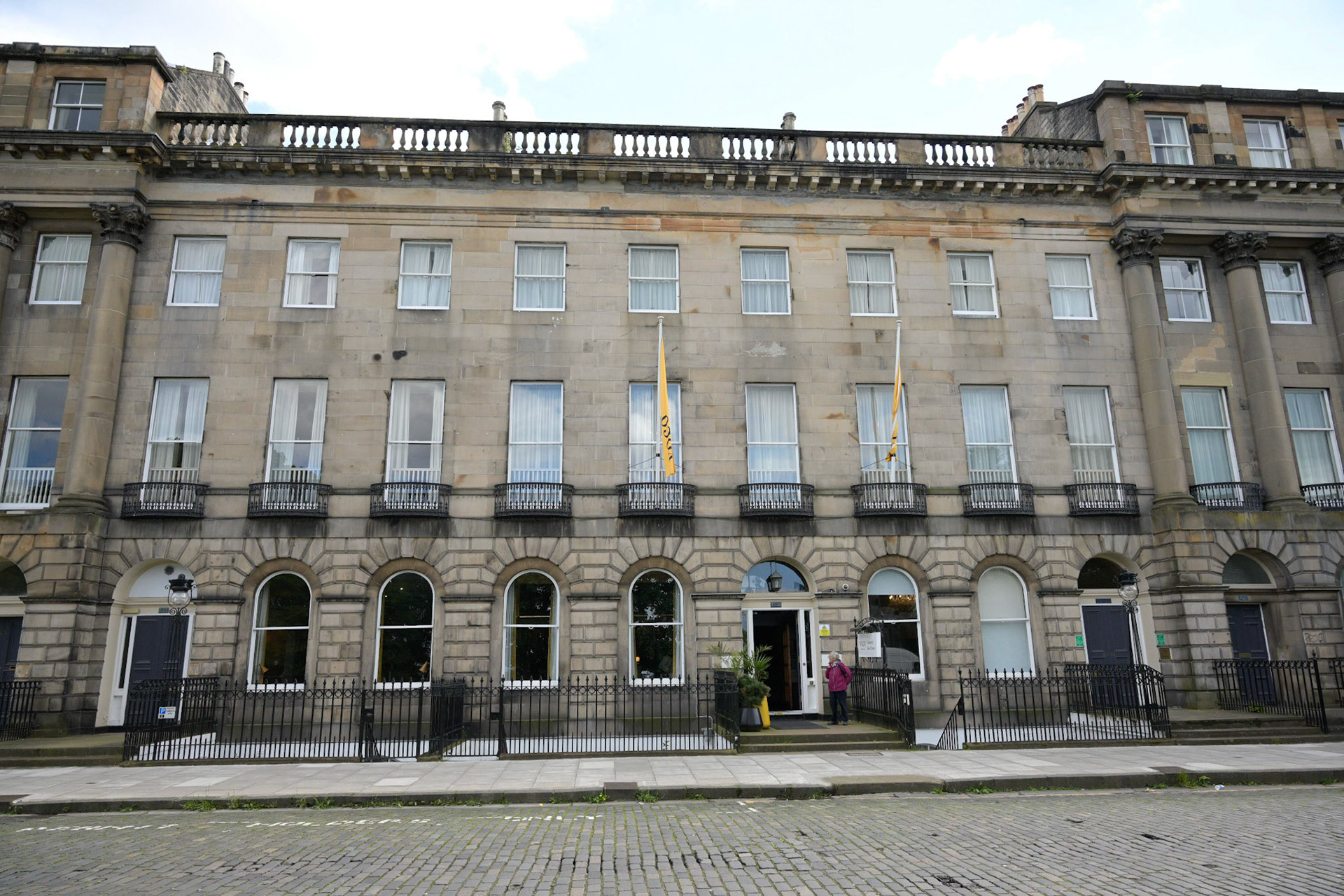 Our hotel in Edinburgh