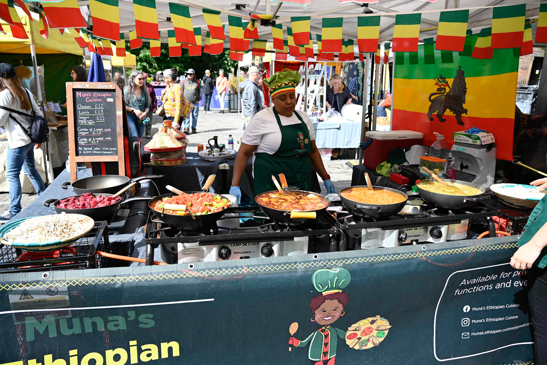 Great food at the Grassmarket