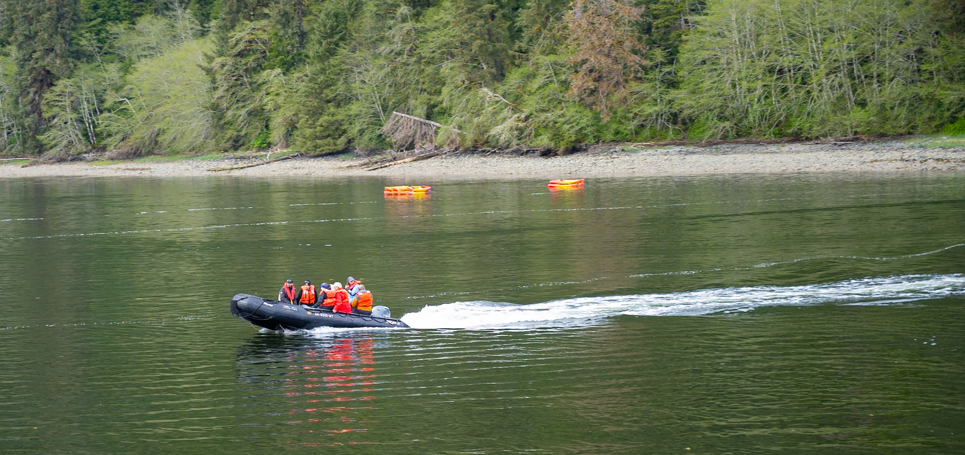 The "Zodiak" boat