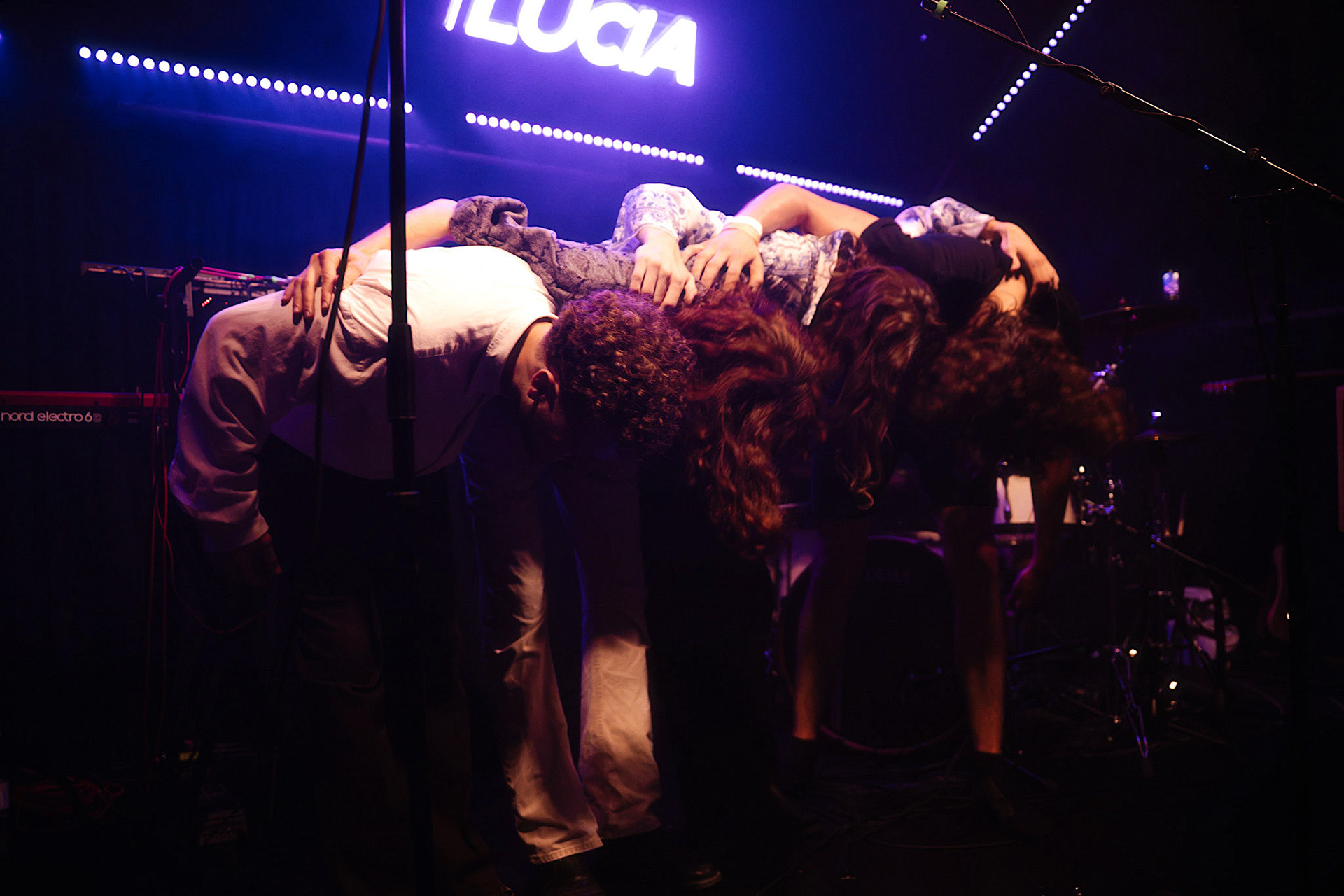 van Joost, Debut Show, Club Lucia, Vienna, Austria (by Angelina Kelch)
