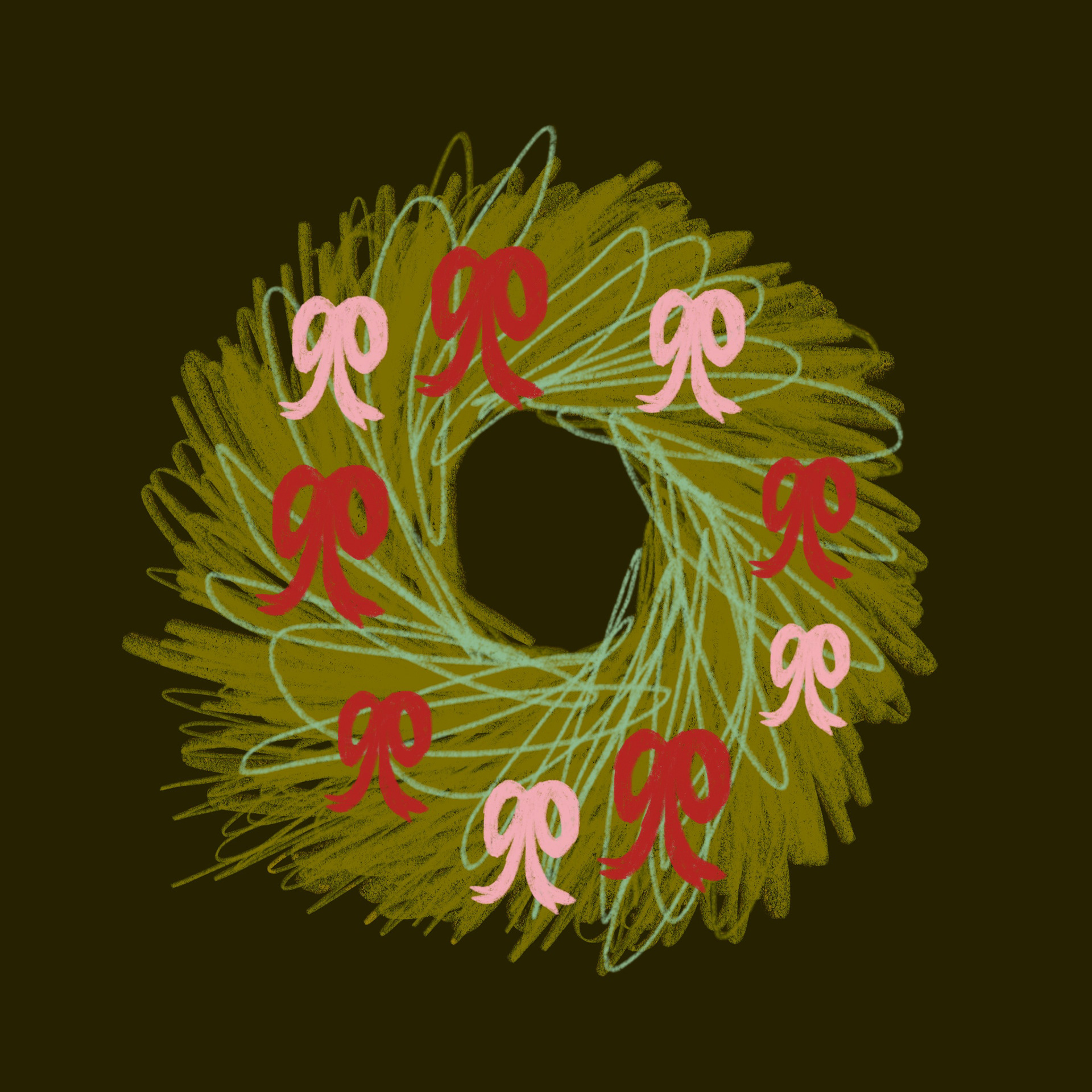 holiday wreath