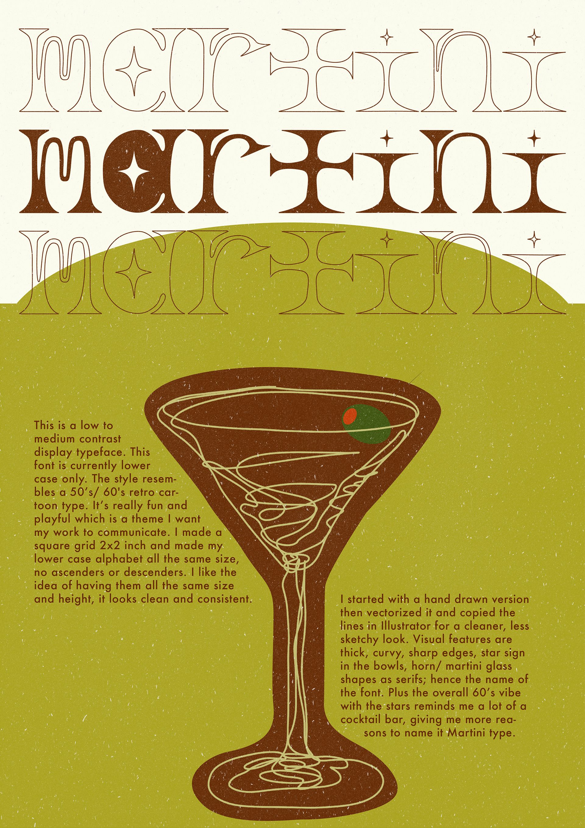 font design poster
