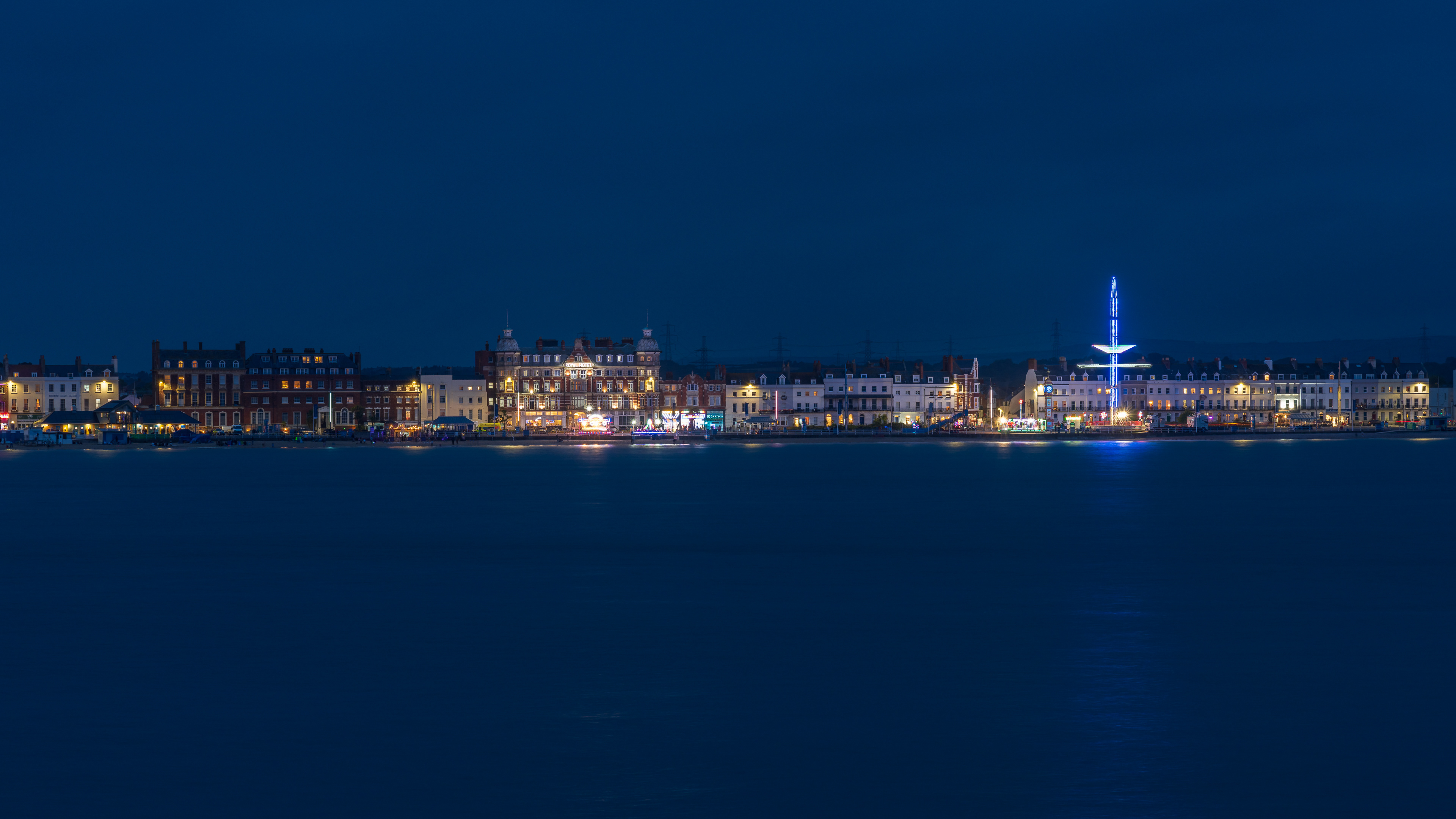 Waiting for the Fireworks - Weymouth UK