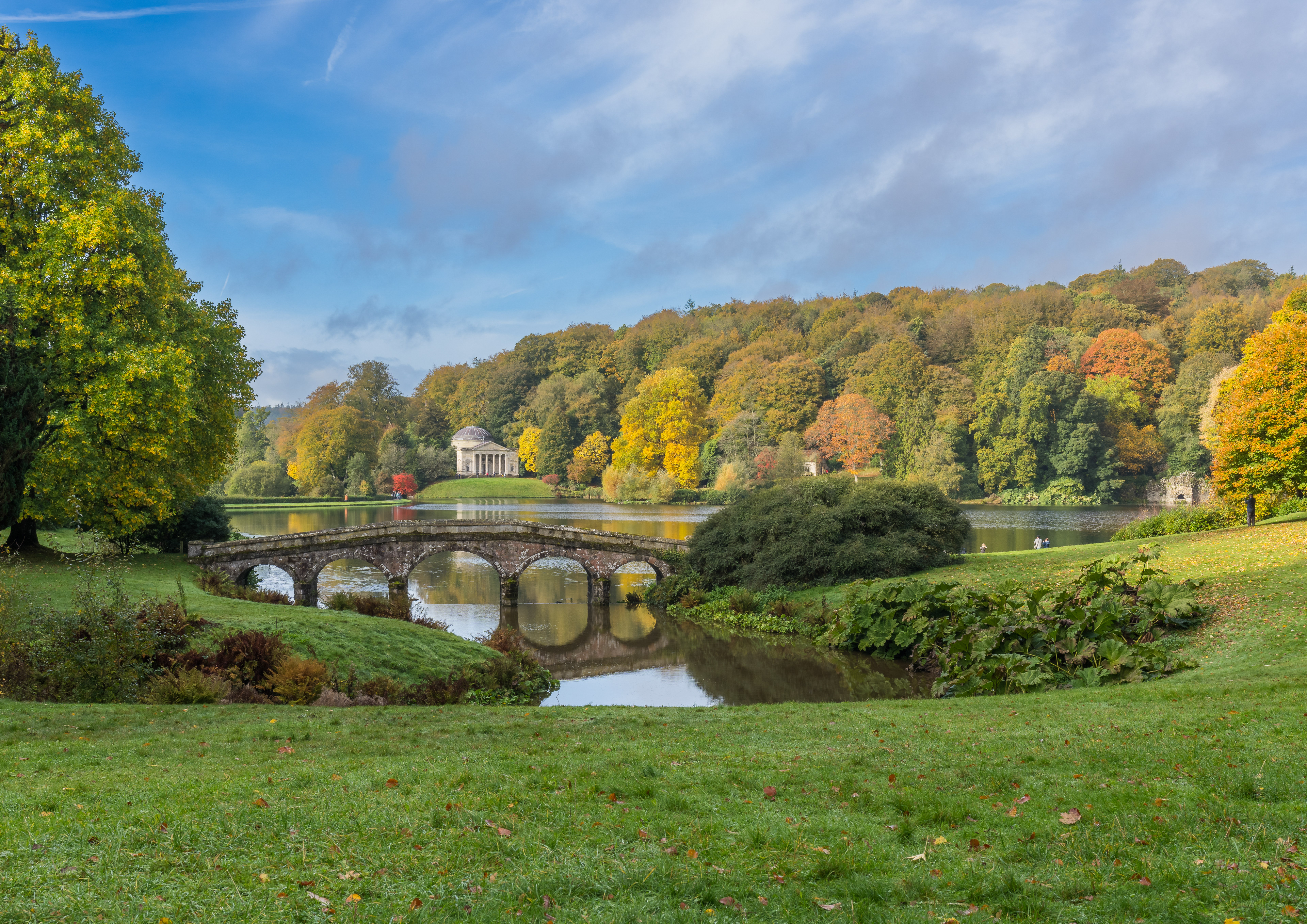 Stourhead Palladian Bridge & Pantheon