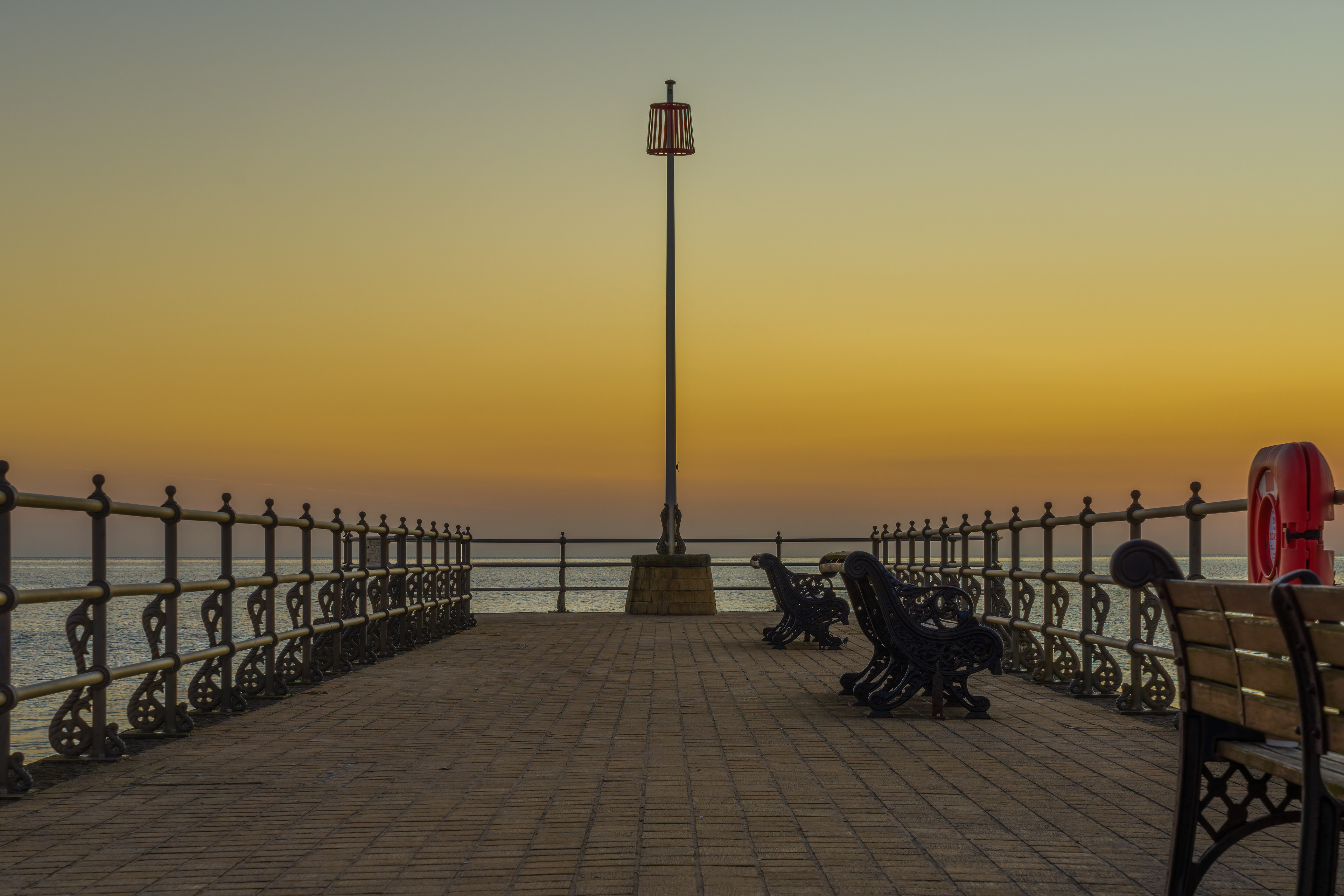 Banjo Pier at Dawn - Swanage