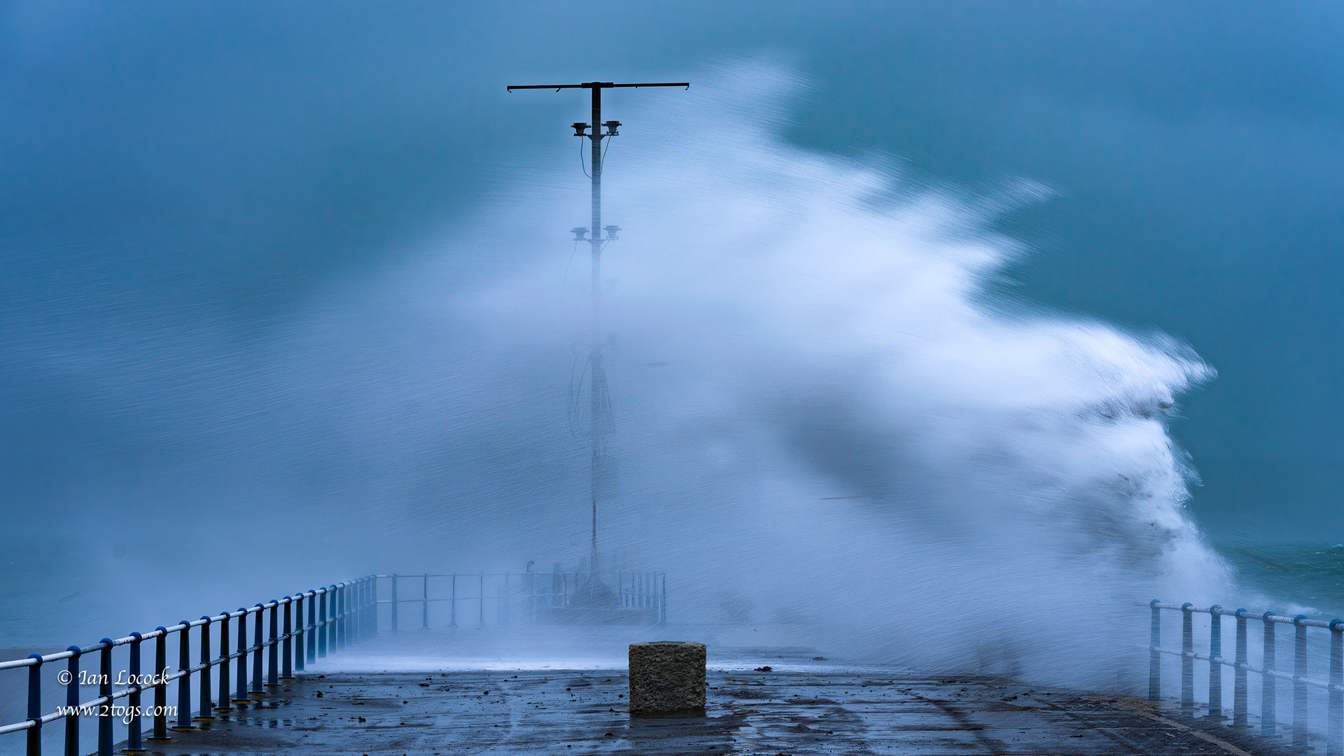 High Winds - Weymouth Stone Pier