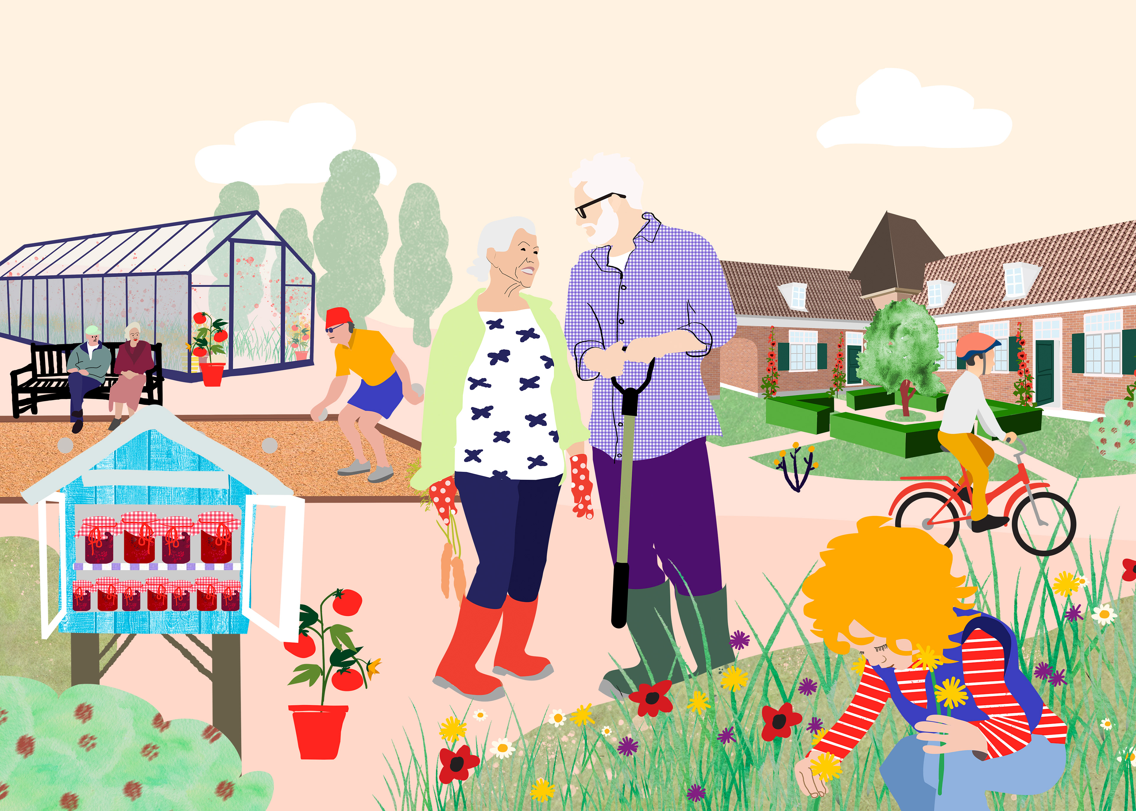 Zilverackers illustratie
