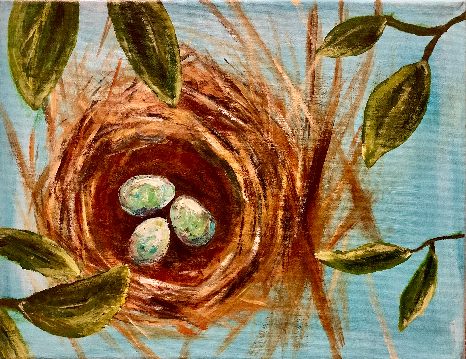  Study, Acrylic, 11" x 14"