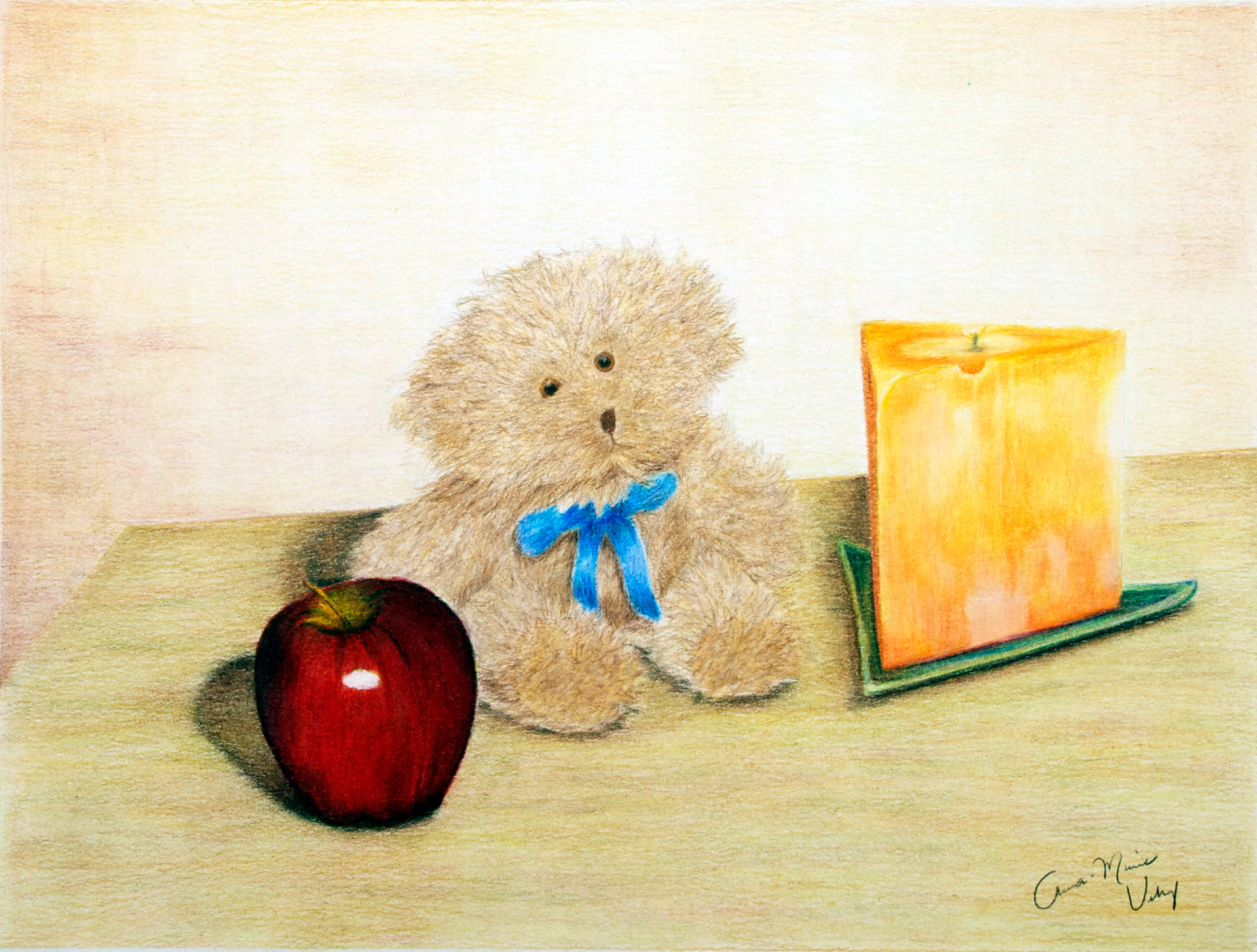 Still Life, Colored Pencil