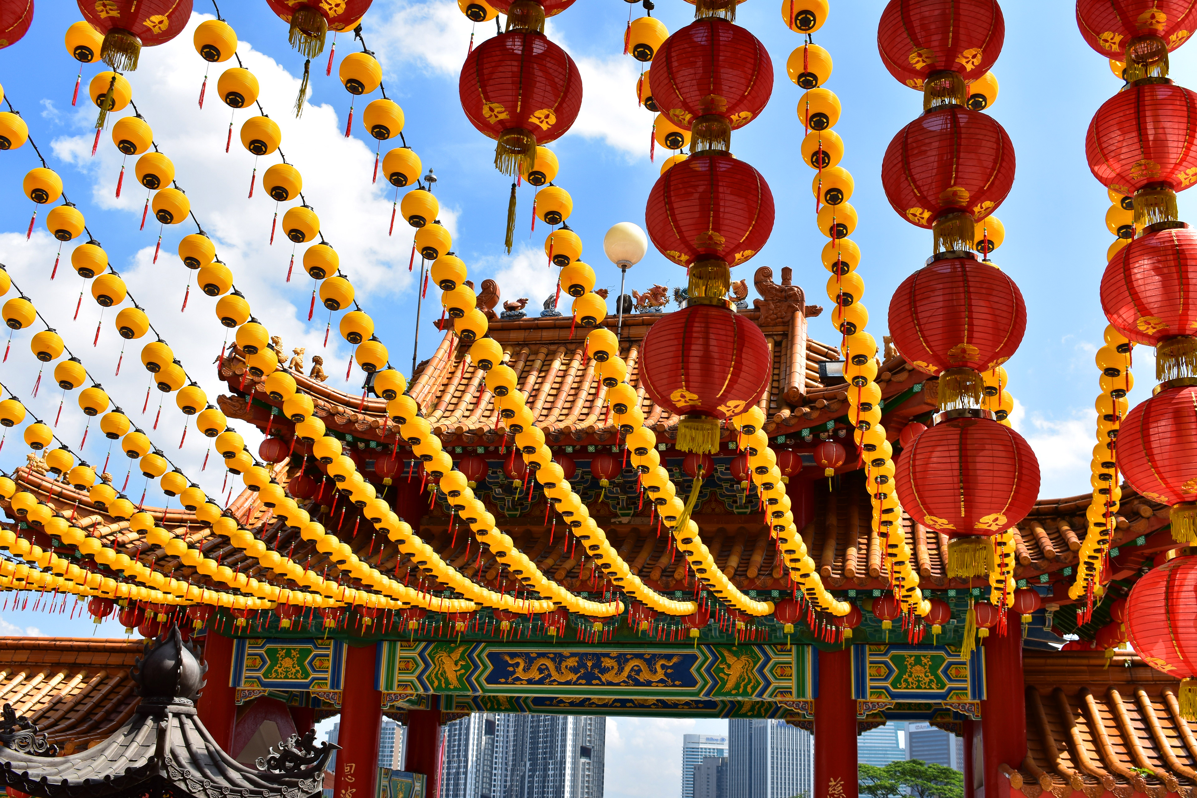 Chinese temple in Kuala Lumpur, Malaysia / photo by me