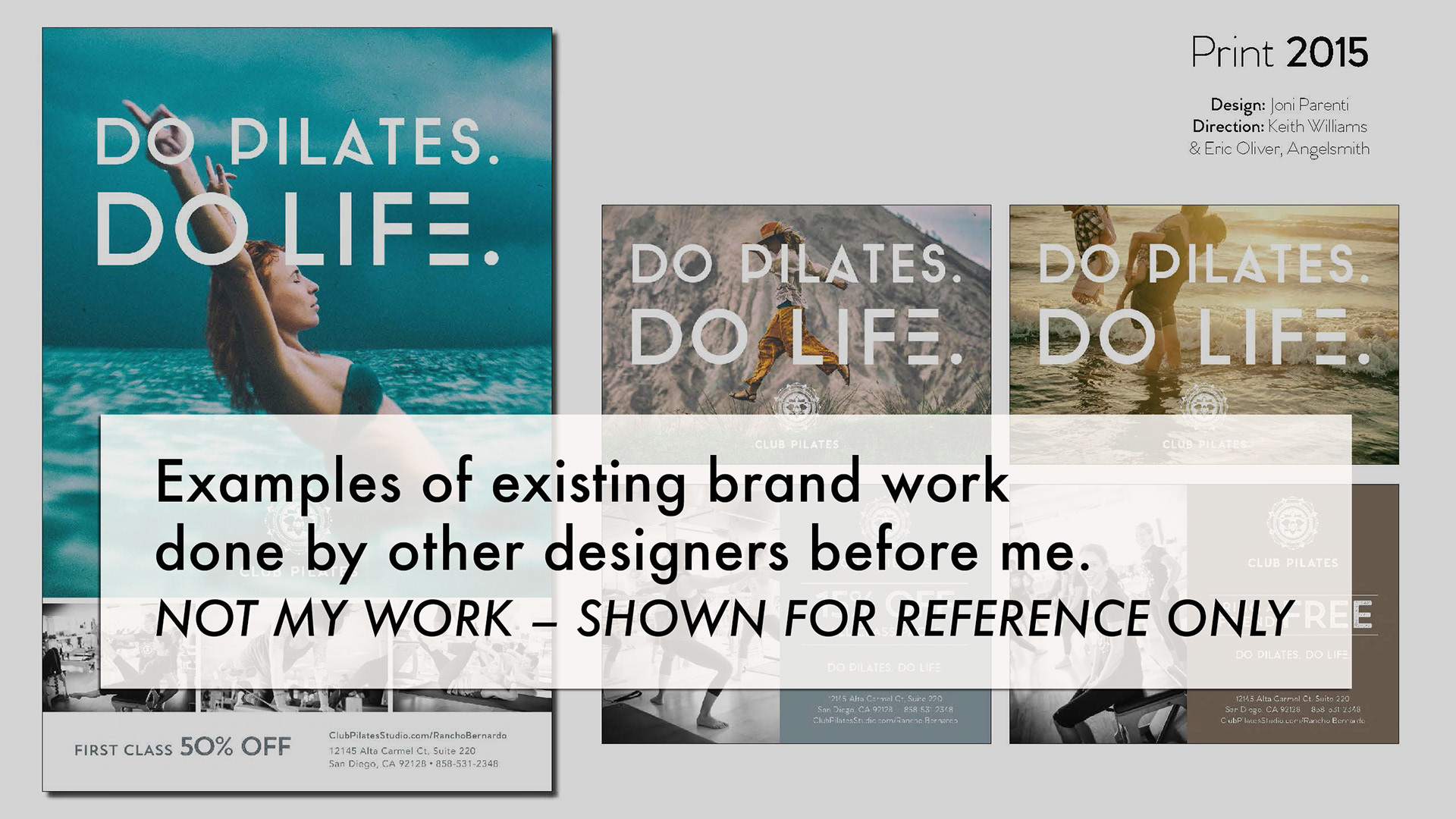 Claudia Sherman - Club Pilates Brand Direction & Graphic Design