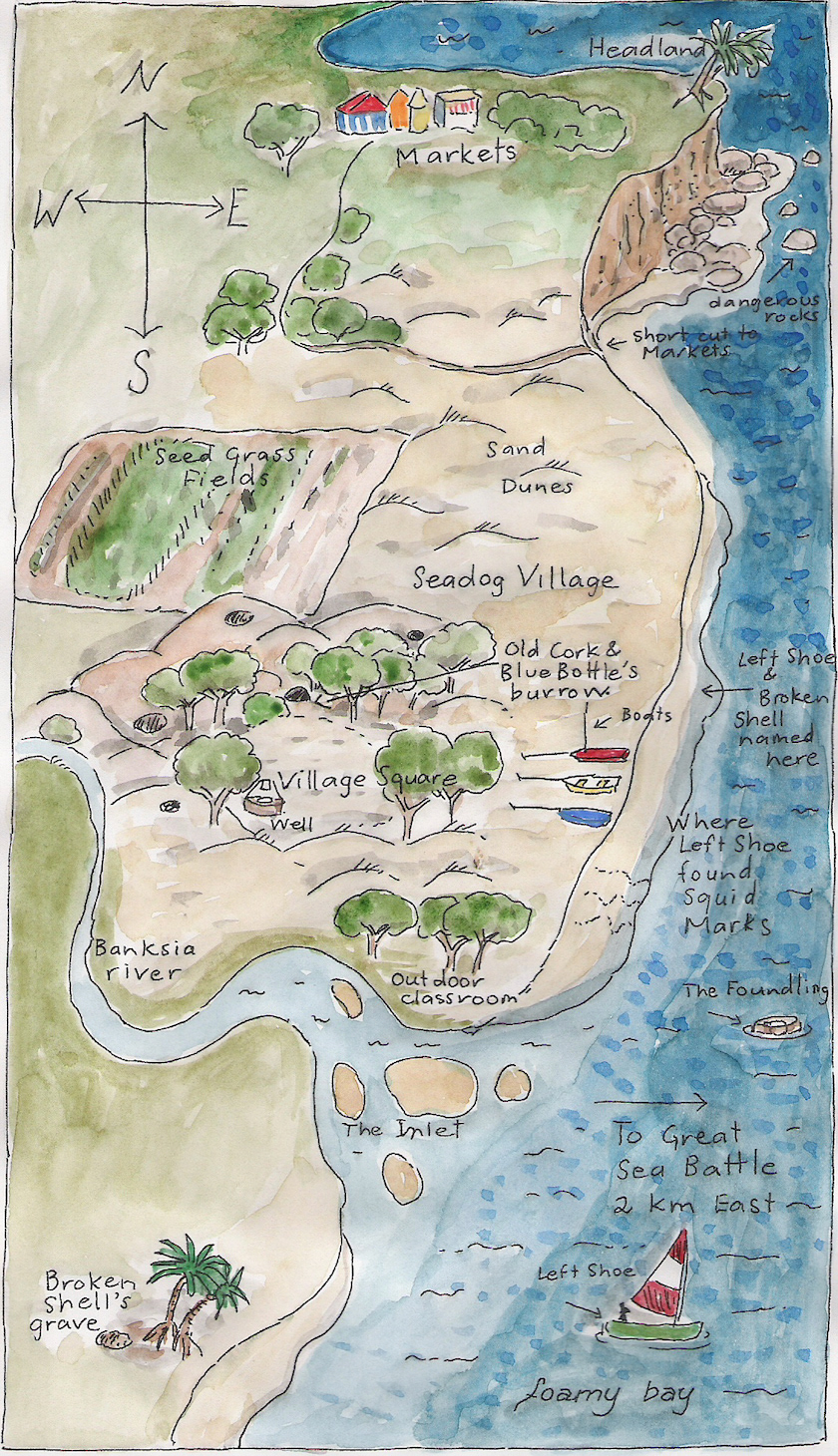 The map in the box