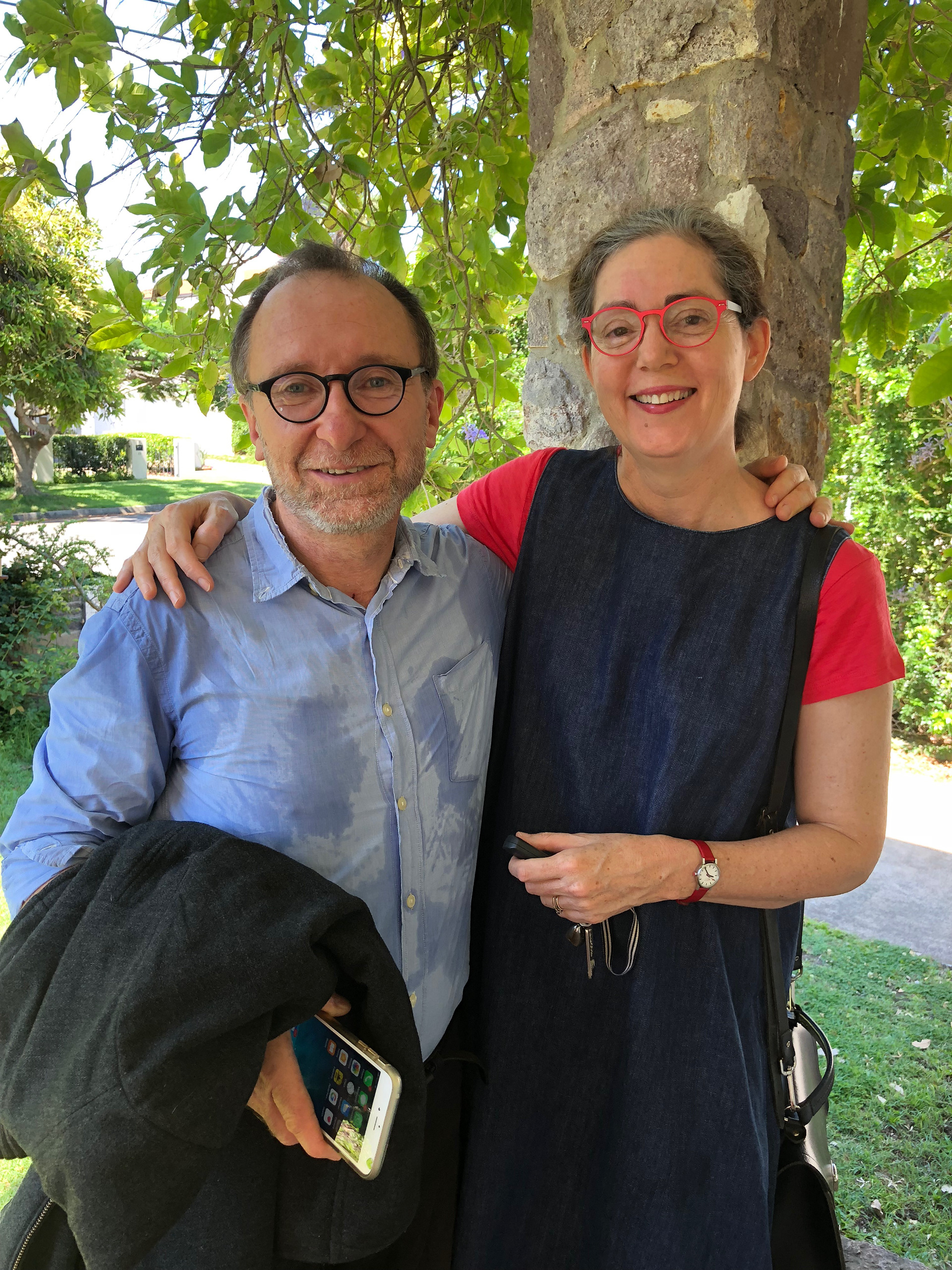 With Tim in Australia