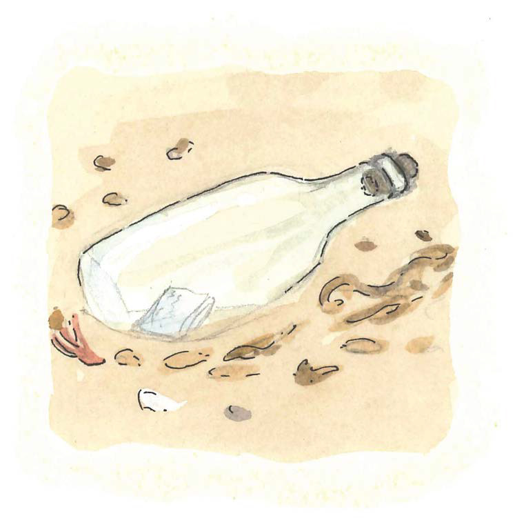 Message in a bottle!