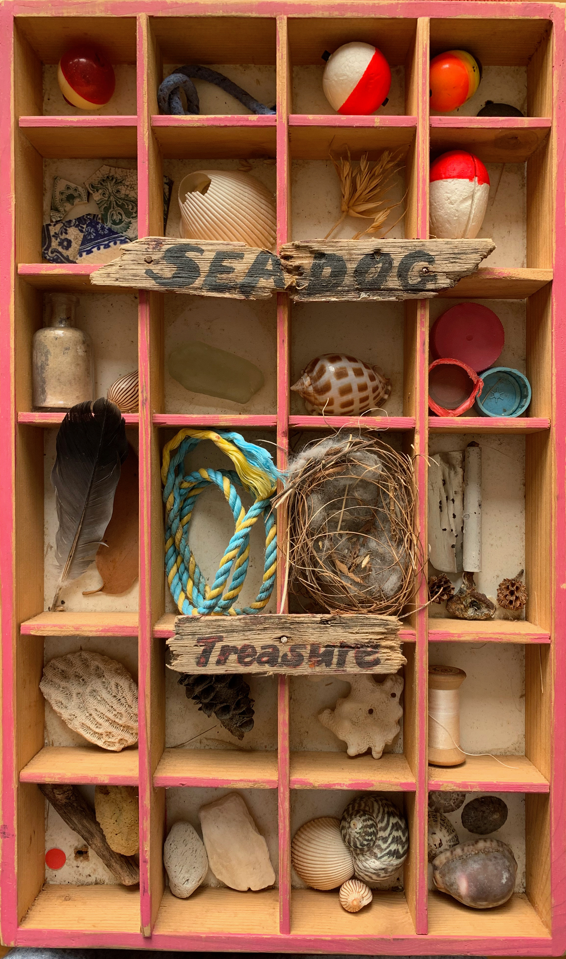 A display for my book talks- Seadog Treasure