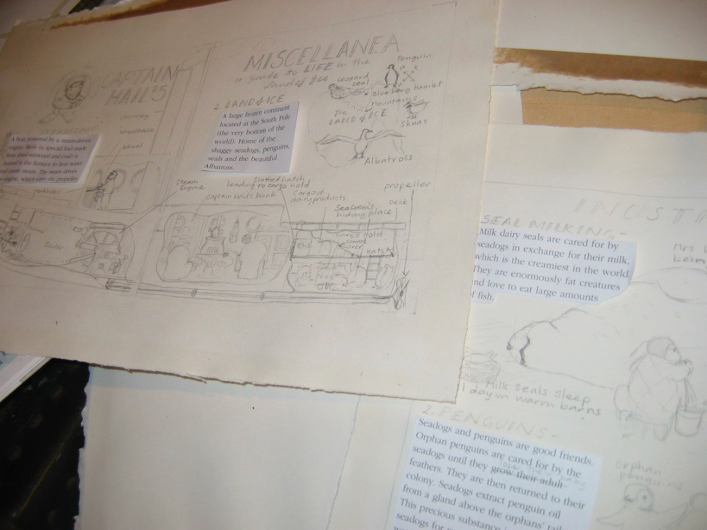 Preparing the appendix for Sea Gem