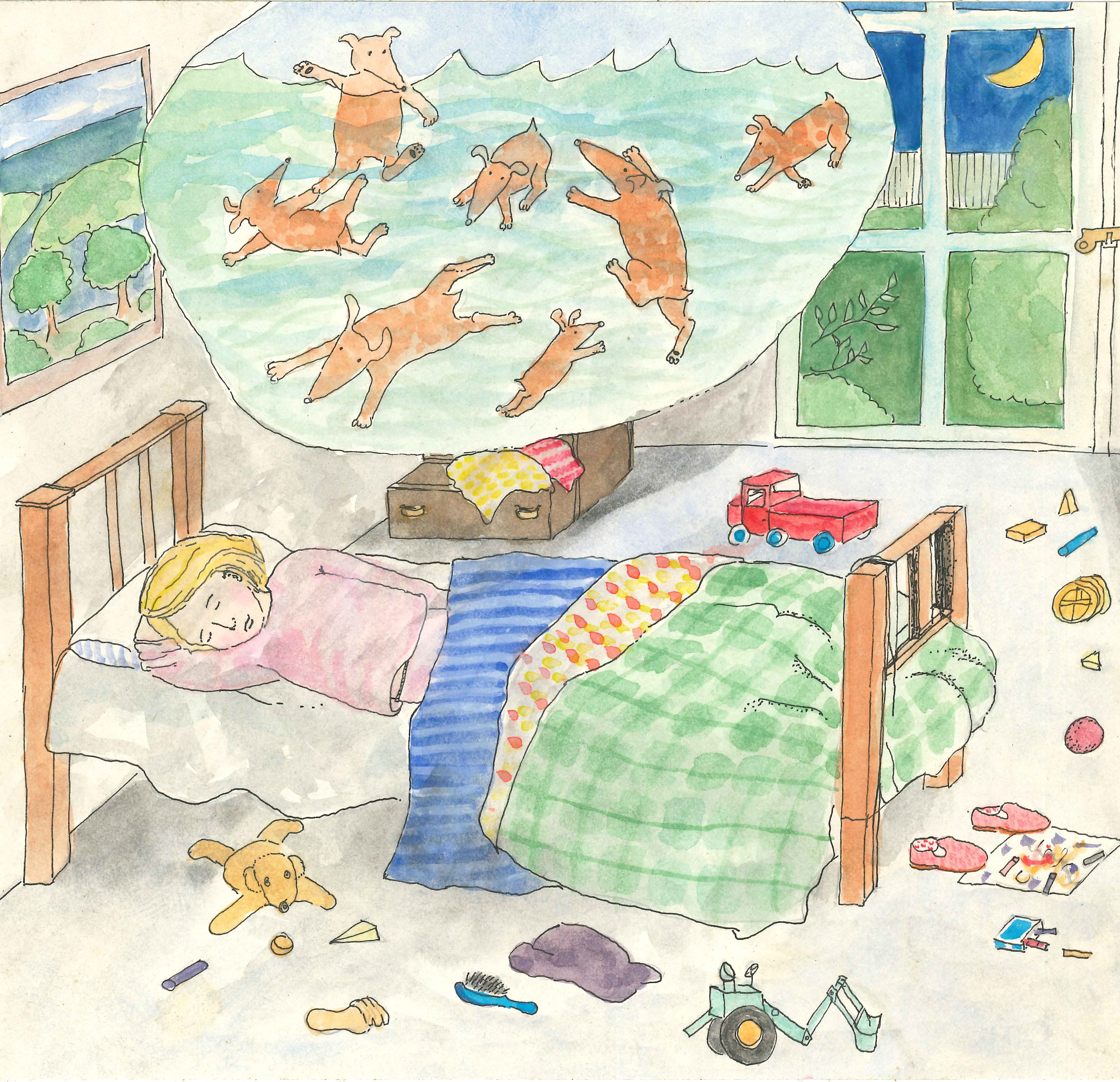 That night-seadog dreams