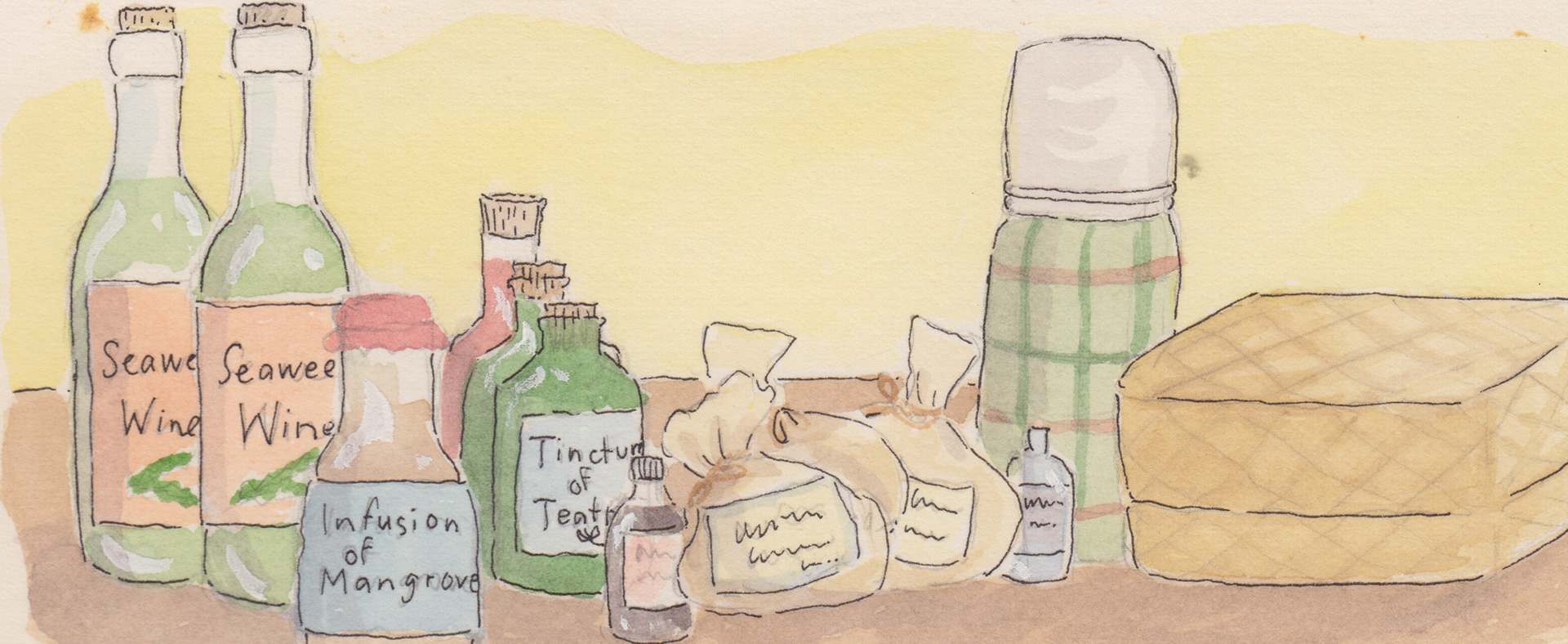 The shopping from 'Marigold and the Dark'