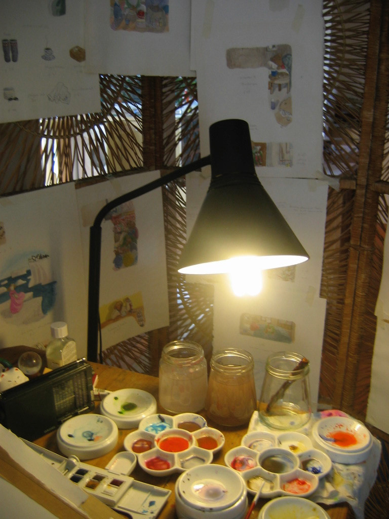 Watercolour palates