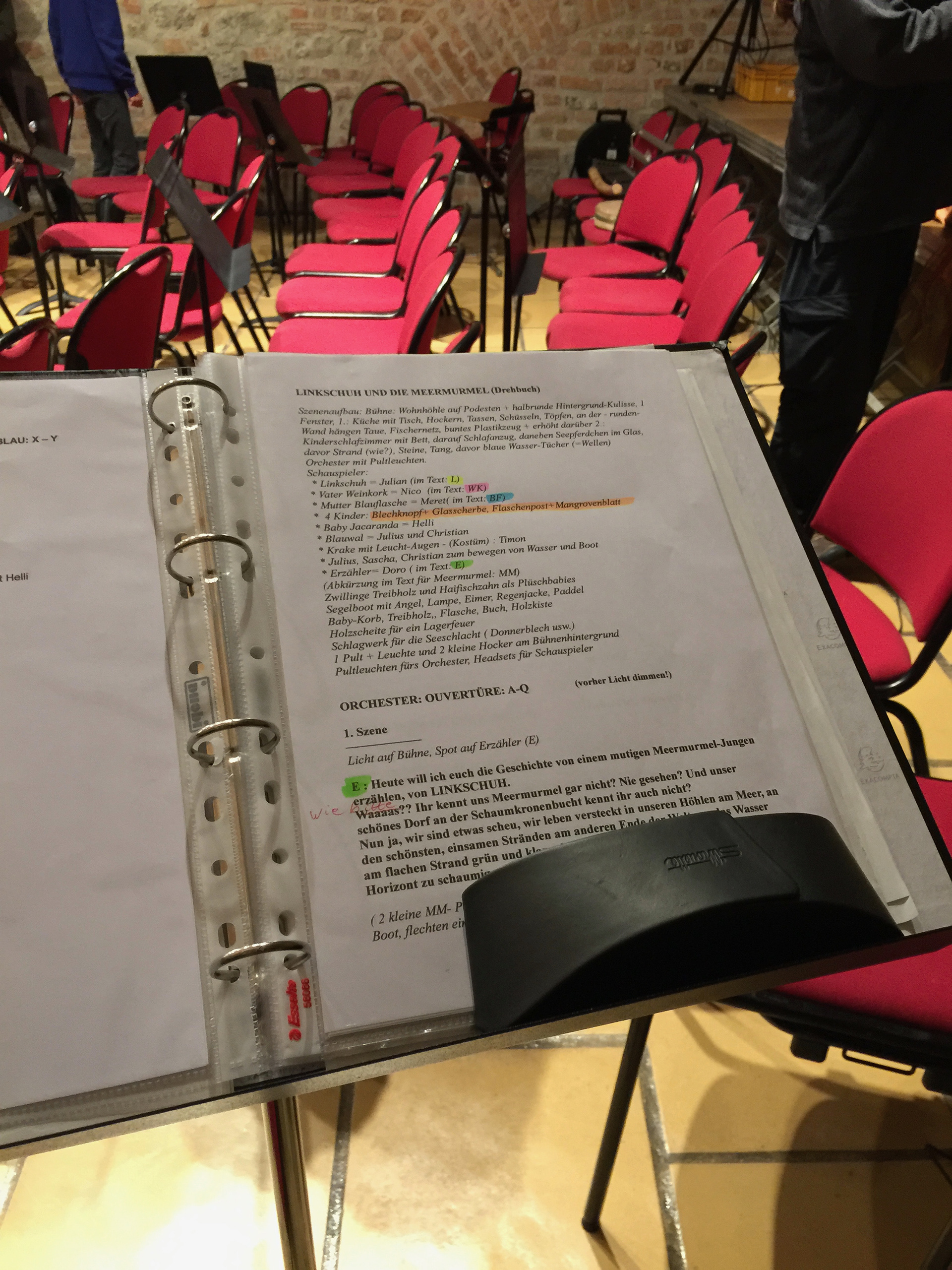 The prompt book