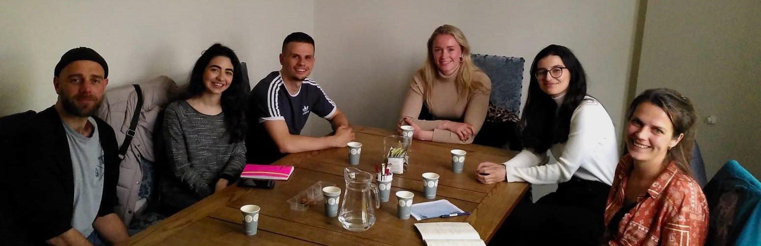 students visit straatalliantie amsterdam