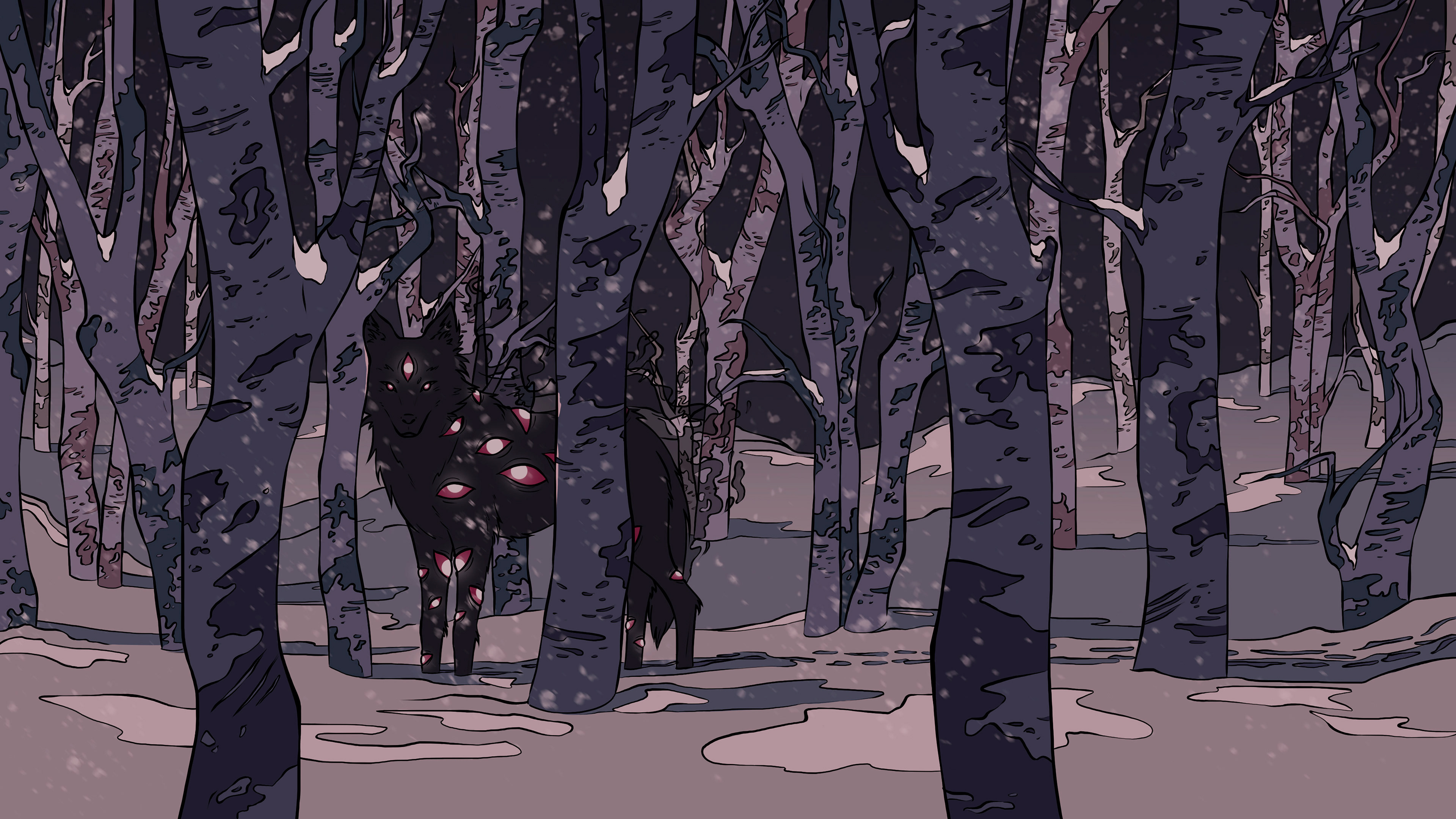 i can see it through the trees now. watching. i know my time is running out.