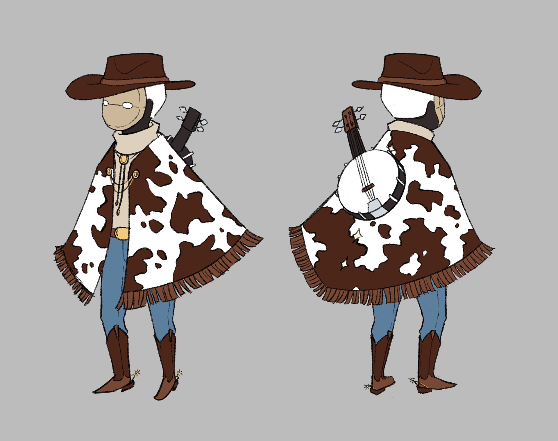 Fan design based on sky: children of the light