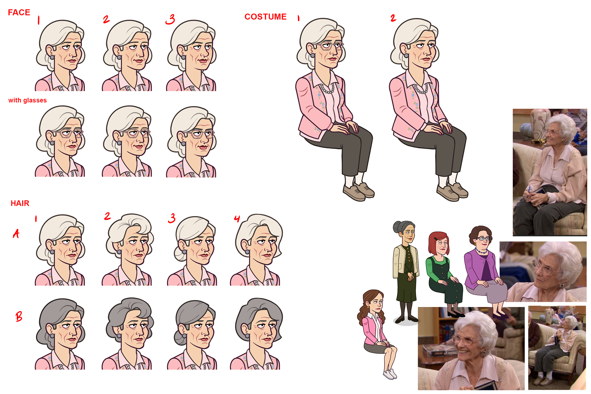 Non-likeness character concept for The Office: Somehow We Manage by East Side Games