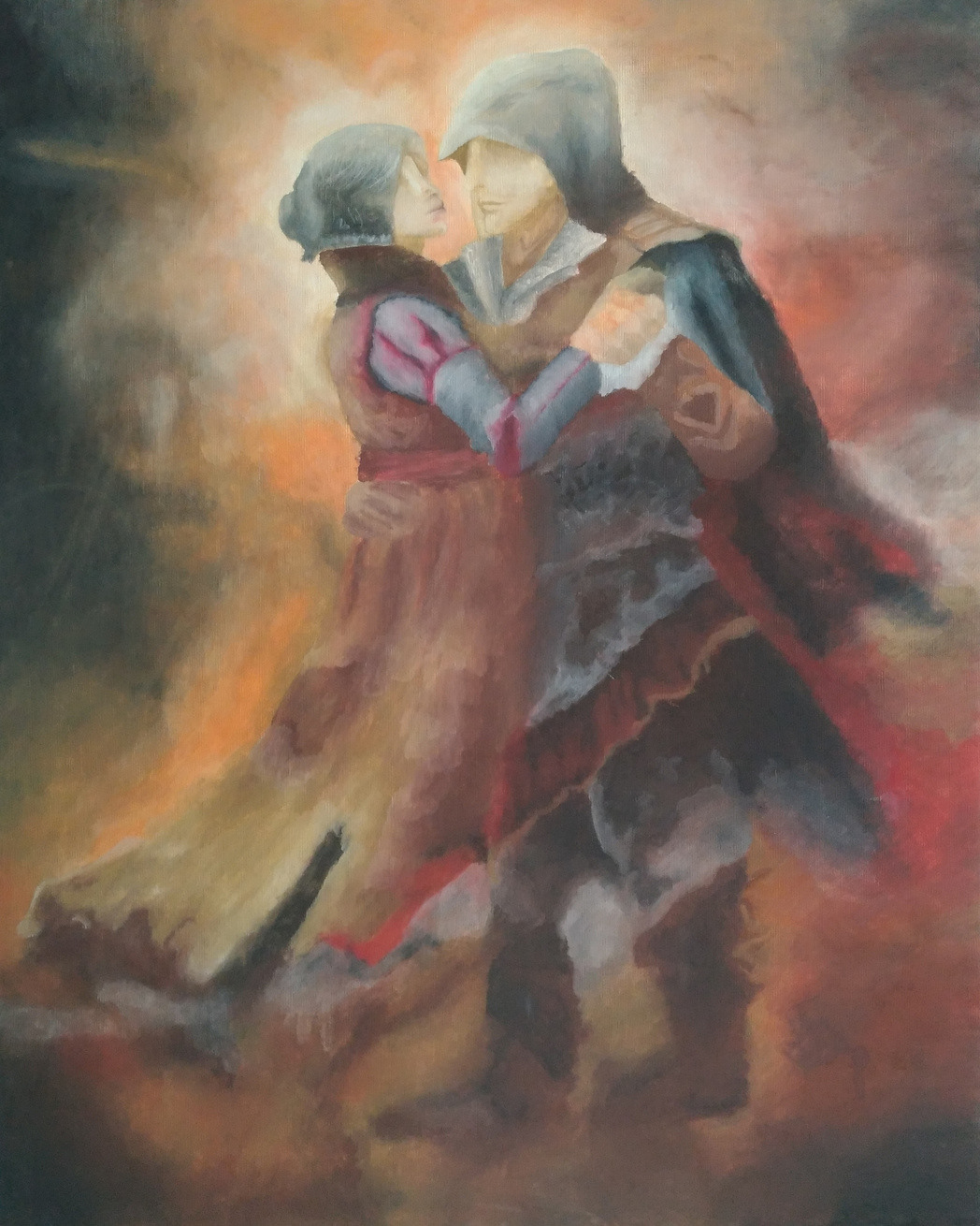 Renaisdance 2018 Humidified Soft Pastel on Canvas 90x120 cm