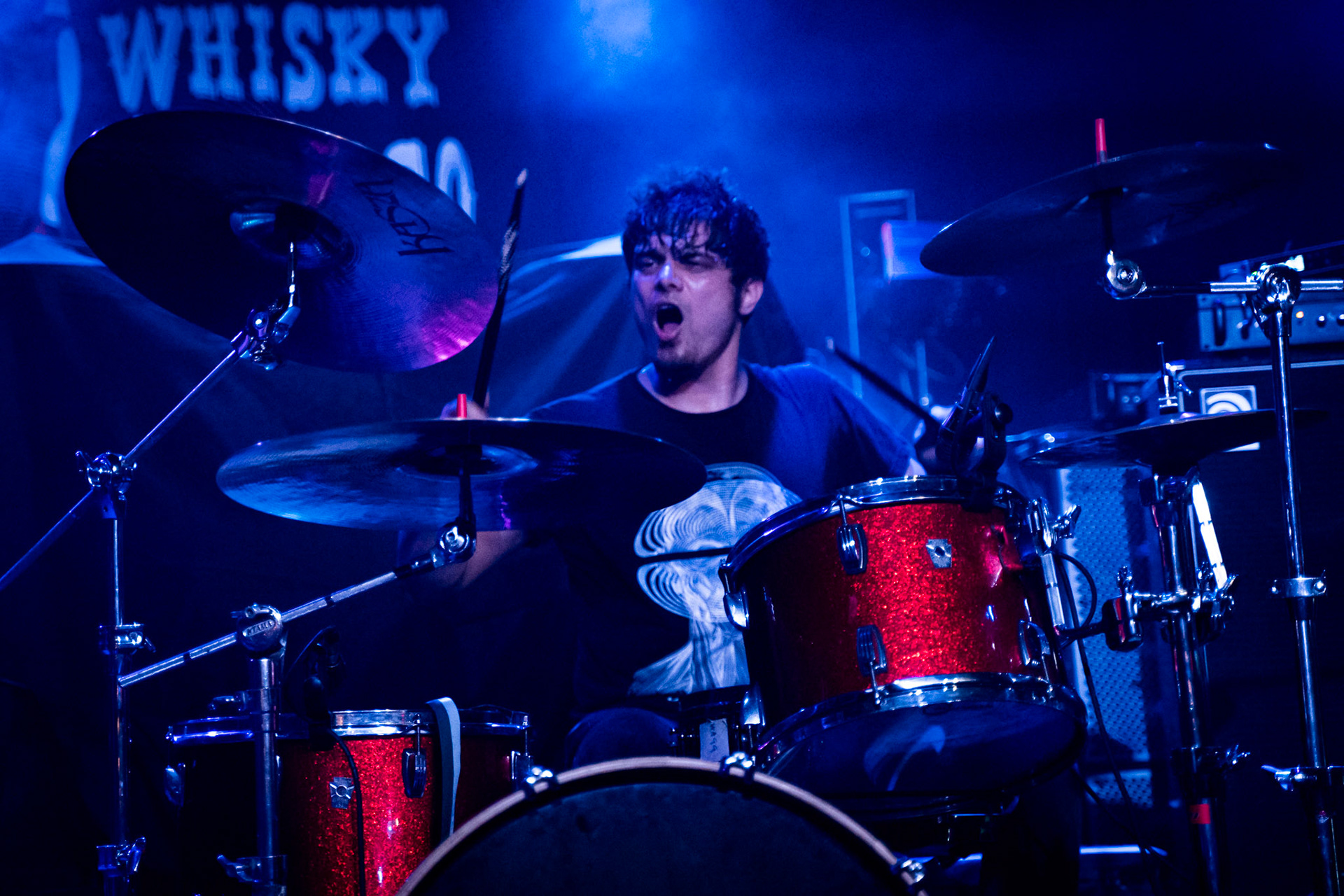 Vella La Vella's Nach Karekar live at The Whiskey A Go Go