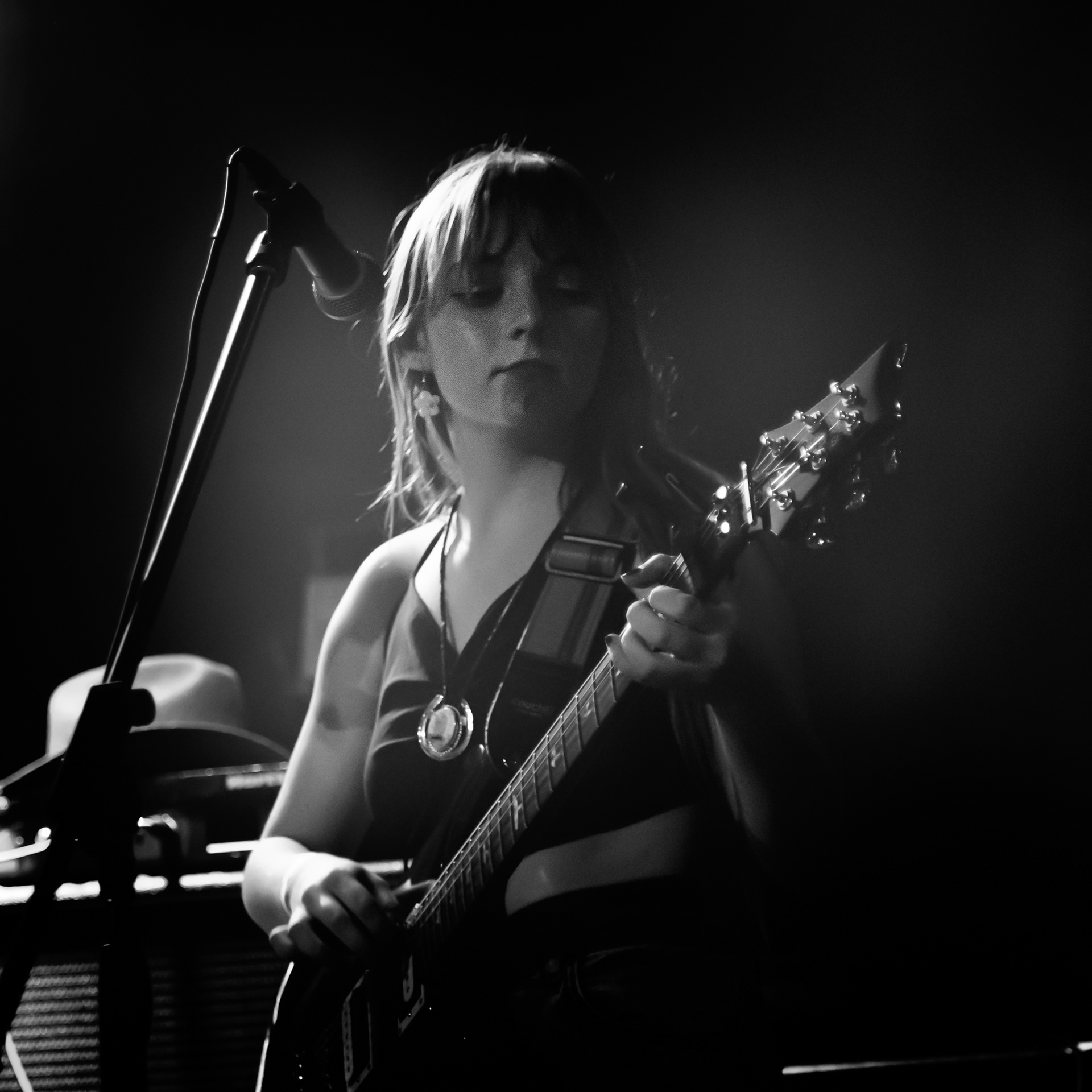 Guitarist Julia Kai Fink at The Whiskey A Go Go