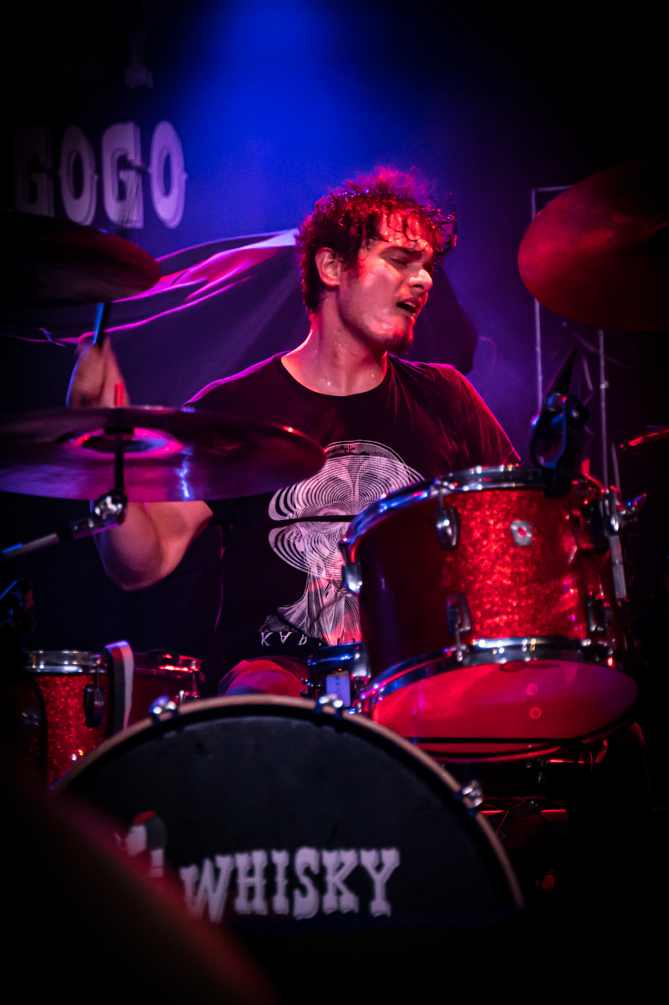 Vella La Vella's Nach Karekar live at The Whiskey A Go Go