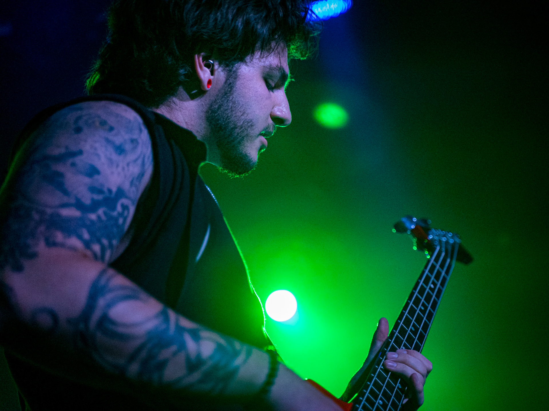 Vella La Vella's Johnny Shankel live at The Whiskey A Go Go
