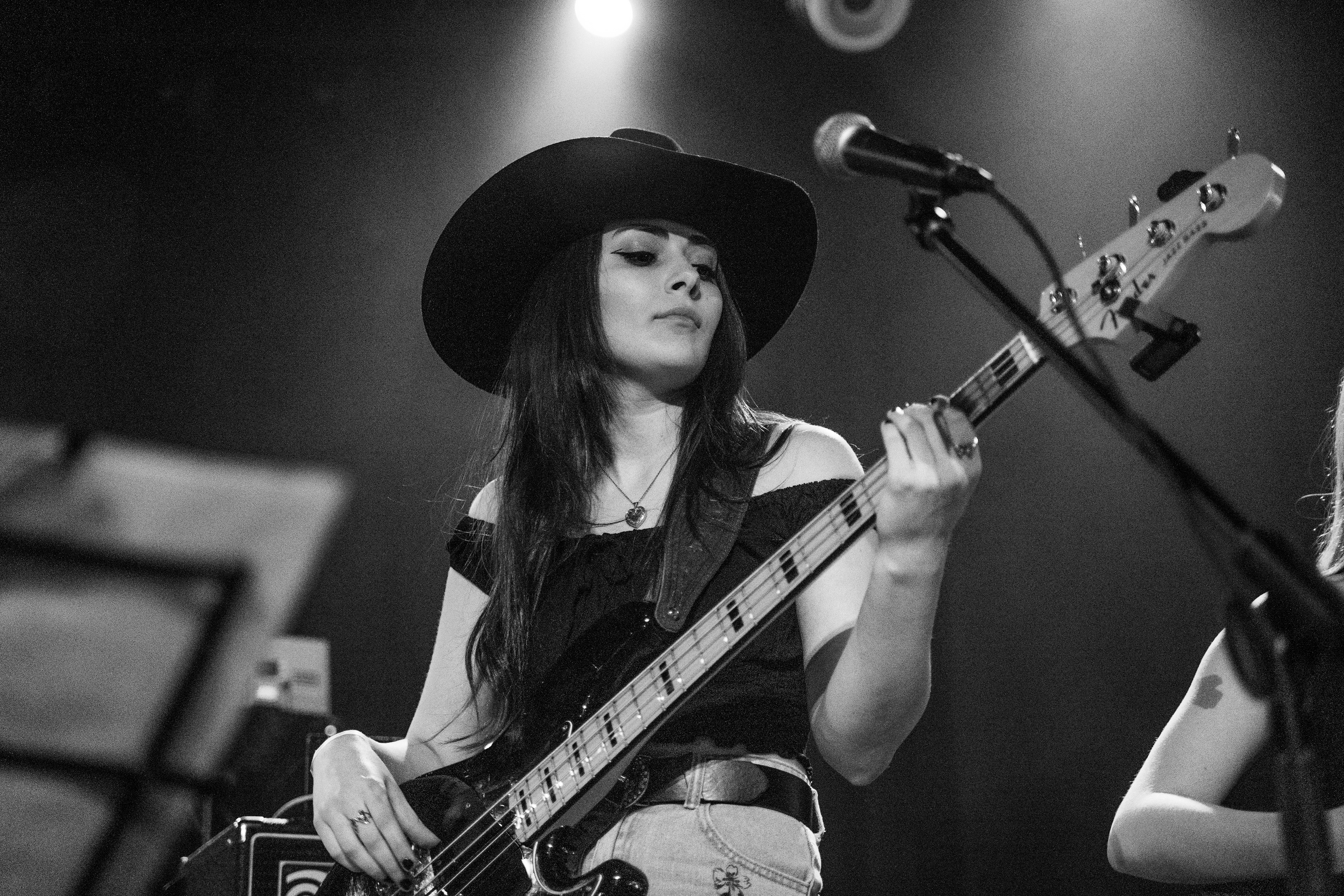 Bassist Grace Milstein at The Whiskey A Go Go