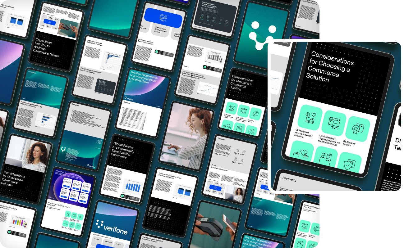 3D simulation of tablets featuring e-book and infographics layouts. Images, text and icons.