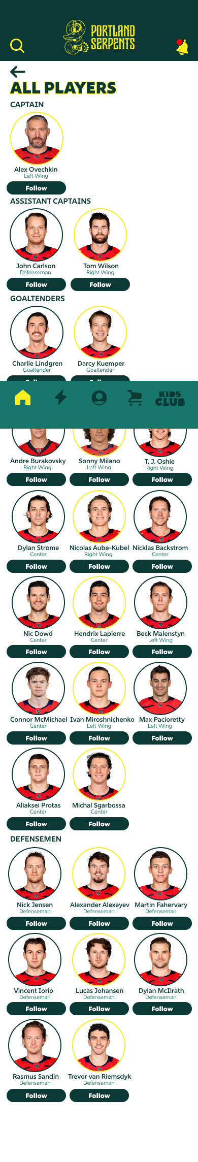 Players Page \