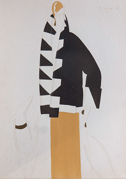 Benito-Zamacoïs – Fourrures Max: “La dernière lettre persane”, portfolio of 12 boards, 1920.