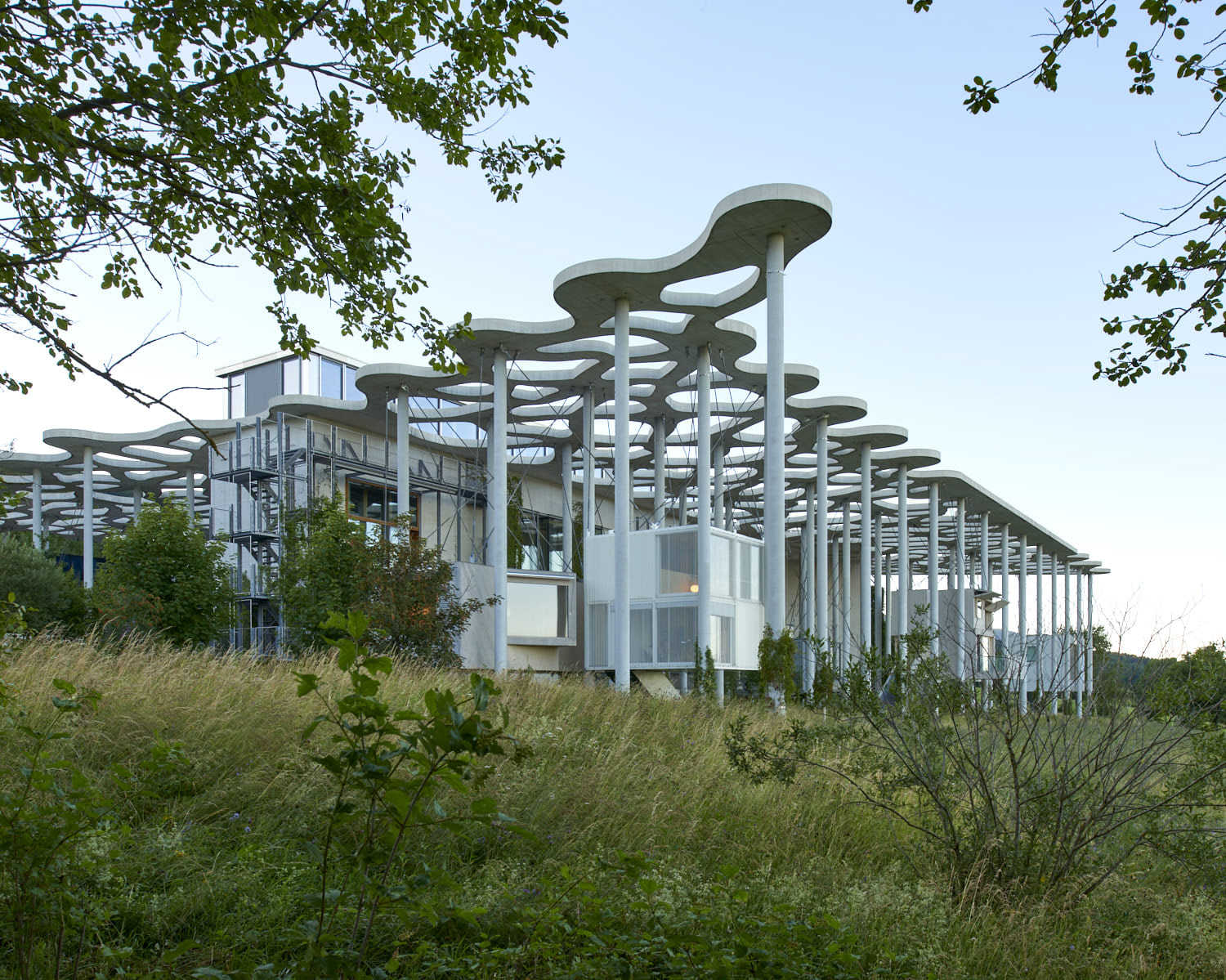 Vue de la Fondation Jan Michalski, Suisse © Leo Fabrizio
