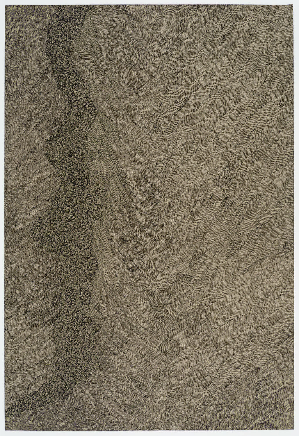 Albert Palma, Sans Titre, 110*75cm, Encre sur papier, 2015