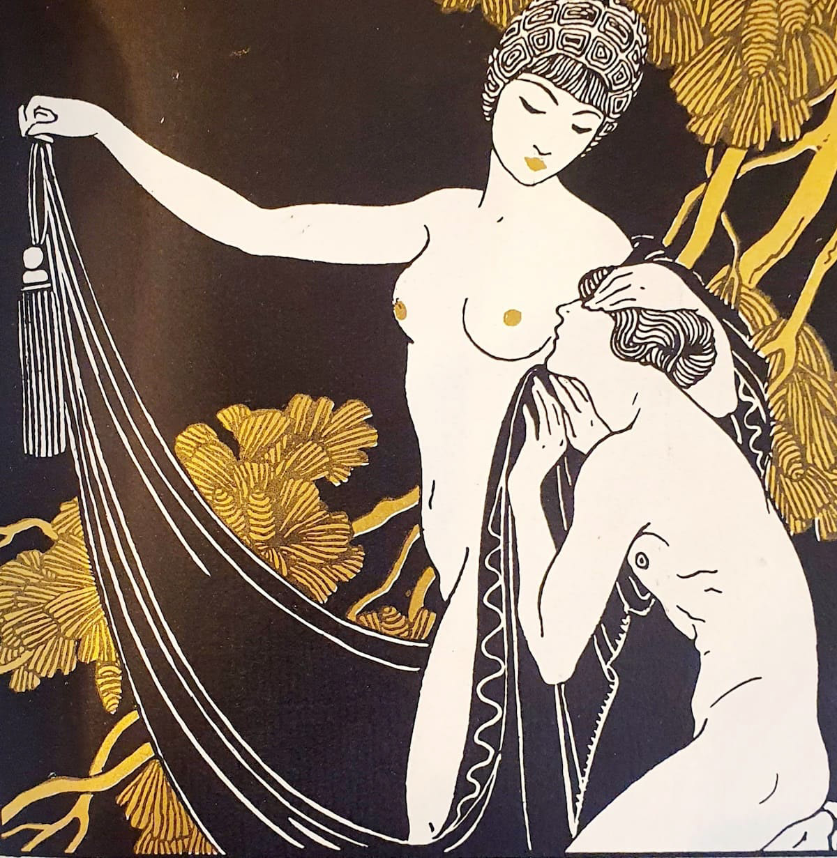 BARBIER (George).
Dix-sept dessins de George
Barbier sur le Cantique des
Cantiques.
Paris, A la Belle Edition, (1914).