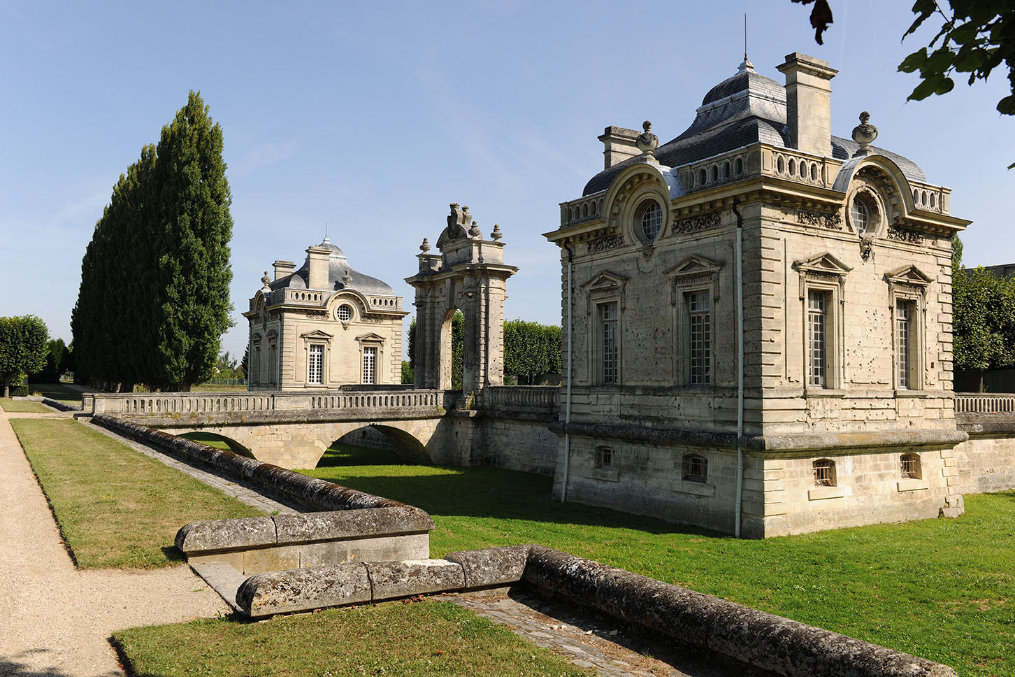 Parc du château de Blérancourt Musée Franco-Américain de Blérancourt © RMN – Grand Palais / Gérard Blot