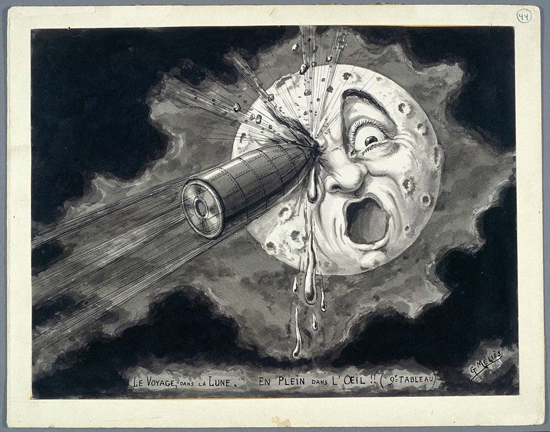 A Trip to the Moon – Art by Georges Méliès