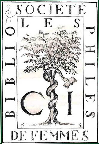 Les Cent Une's bookplate, by Galanis © Cent Une