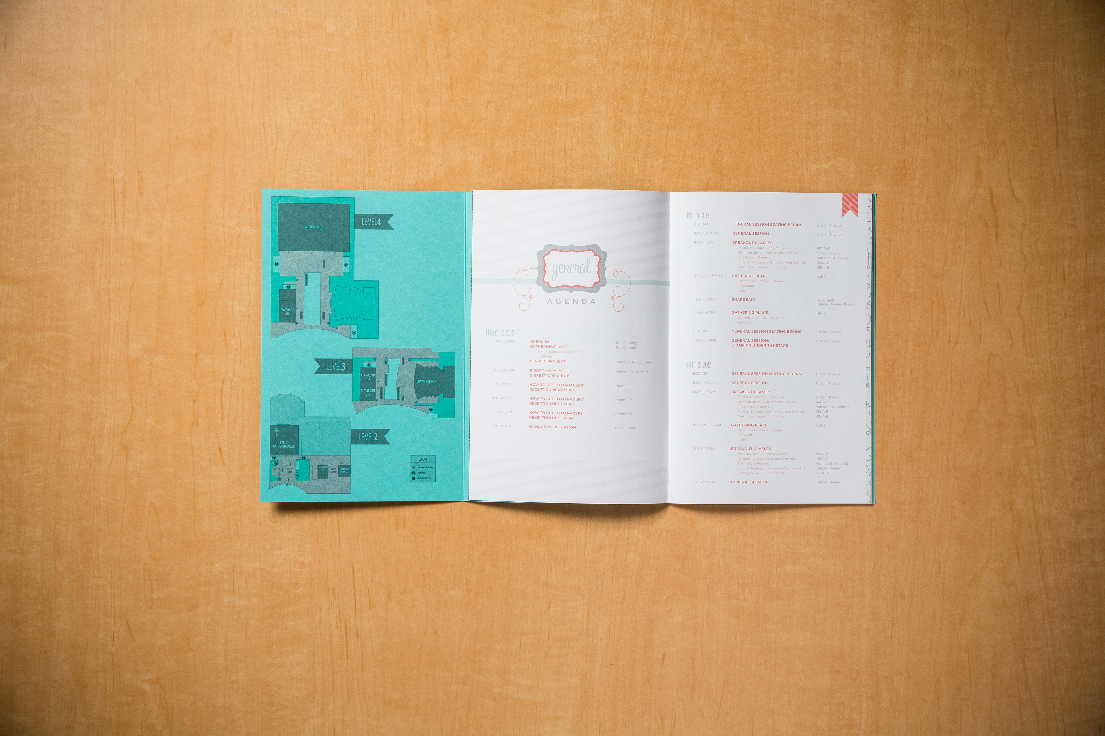 Convention Booklet Agenda