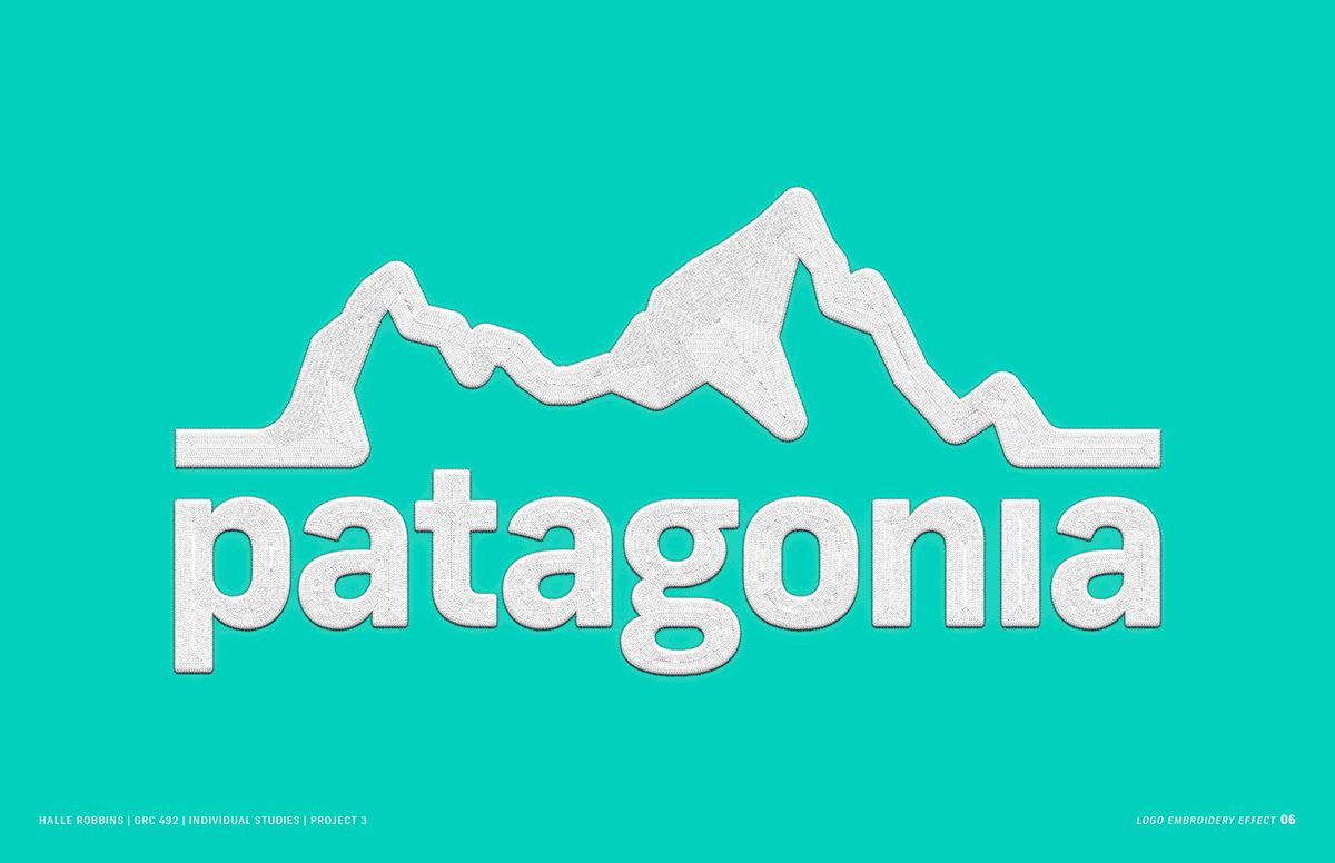 Halle Robbins Portfolio - Patagonia Rebrand & Jacket Campaign