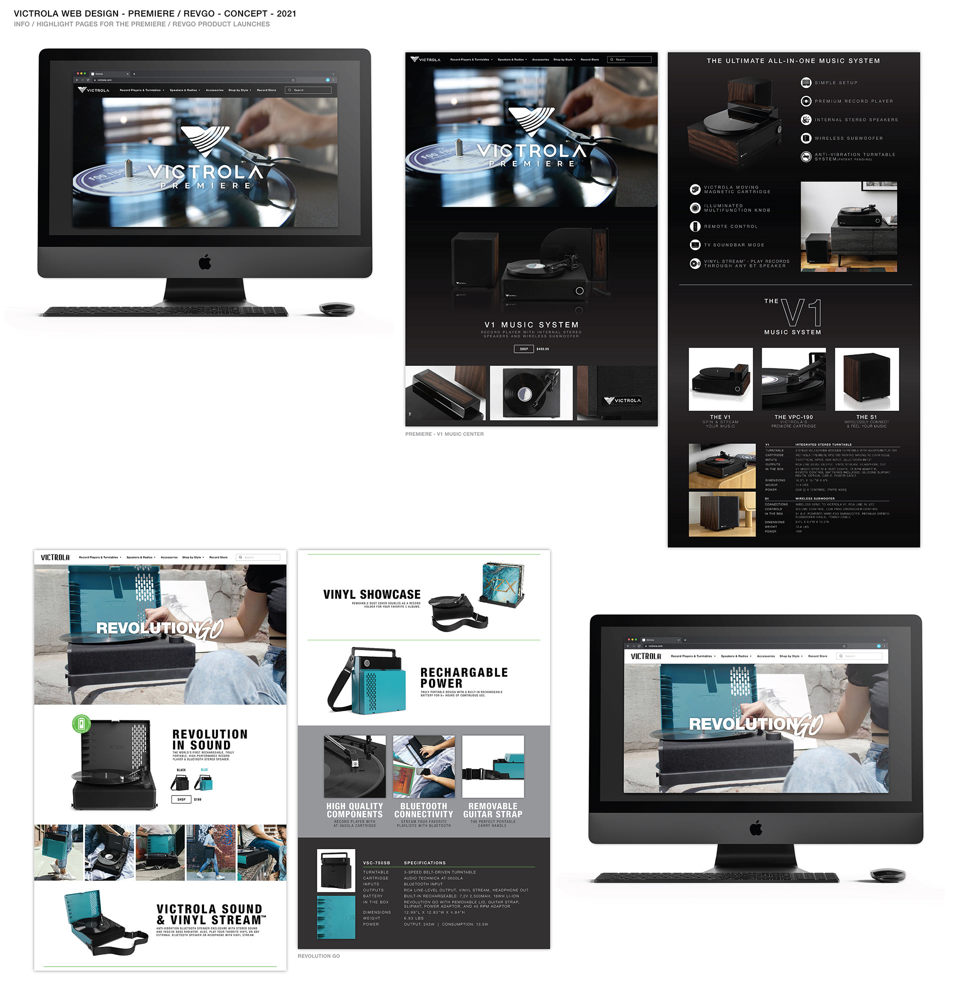 Premiere / RevGo Product Site Mock