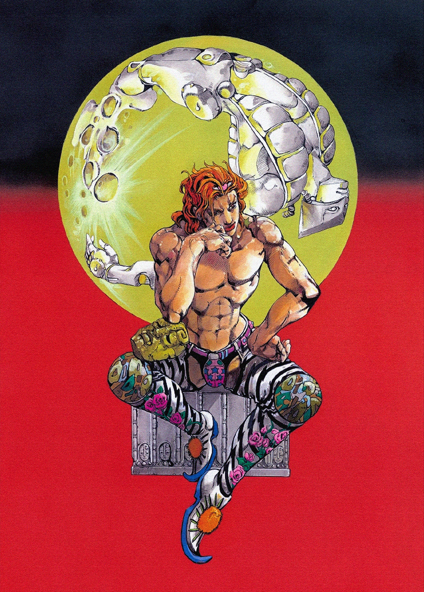 Original illustration by Hirohiko Araki