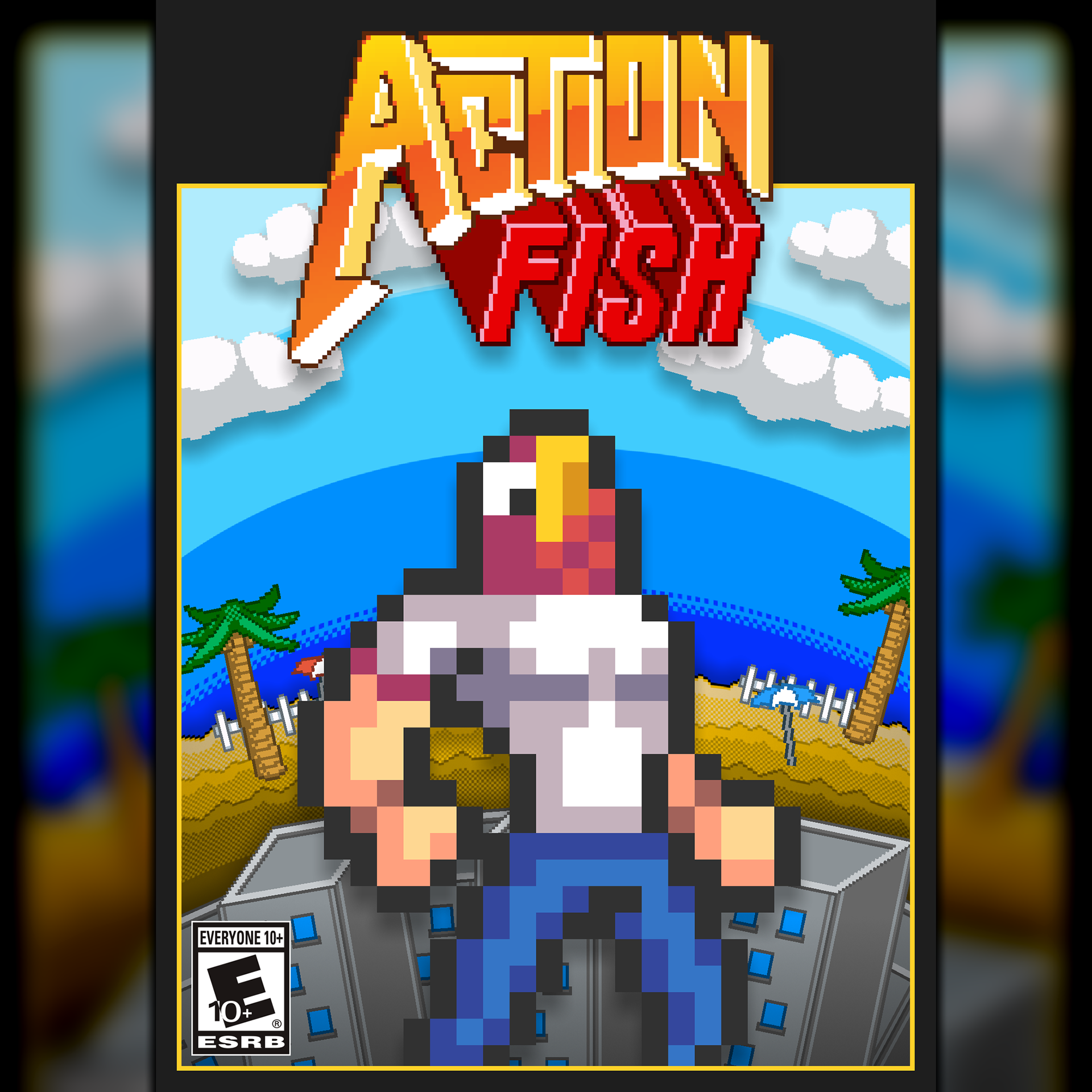 A fake poster I made for the game