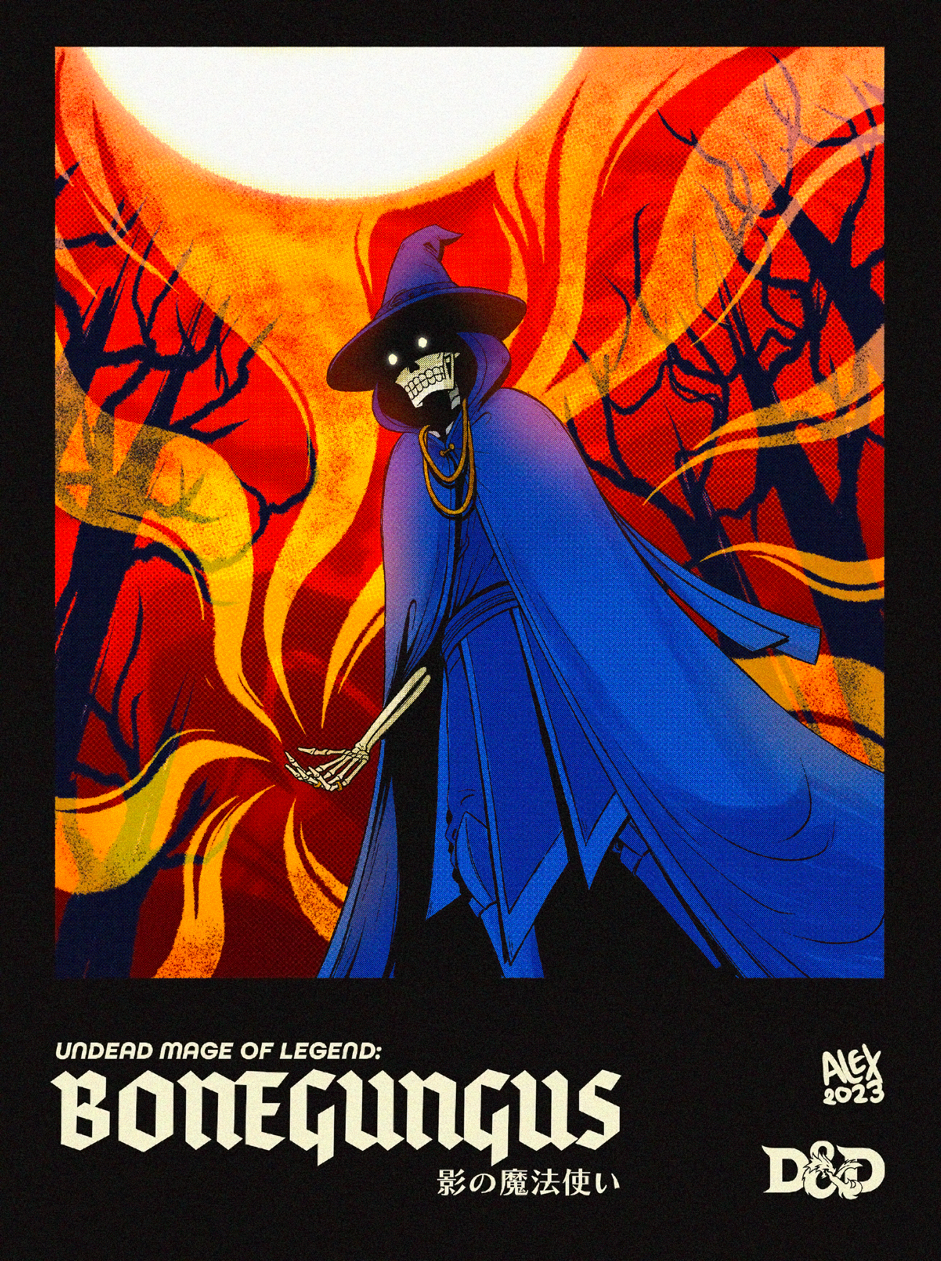 My Dungeons and Dragons wizard Bonegungus